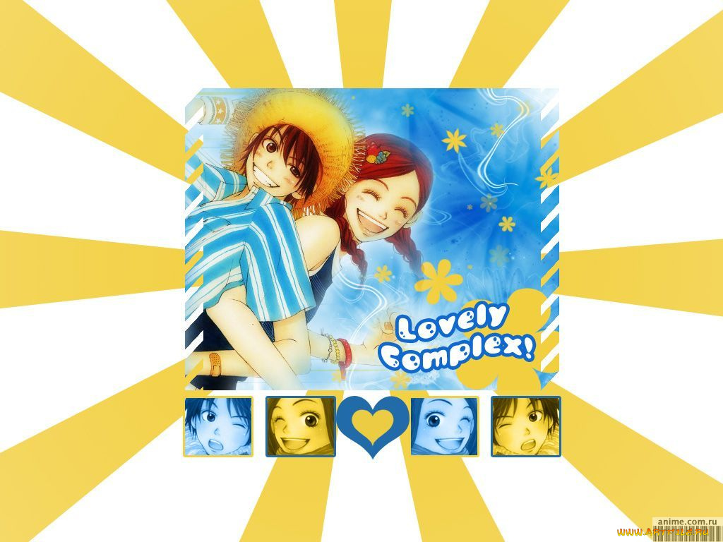 аниме, lovely, complex
