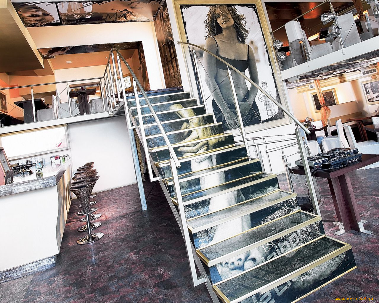 интерьер, холлы, лестницы, корридоры