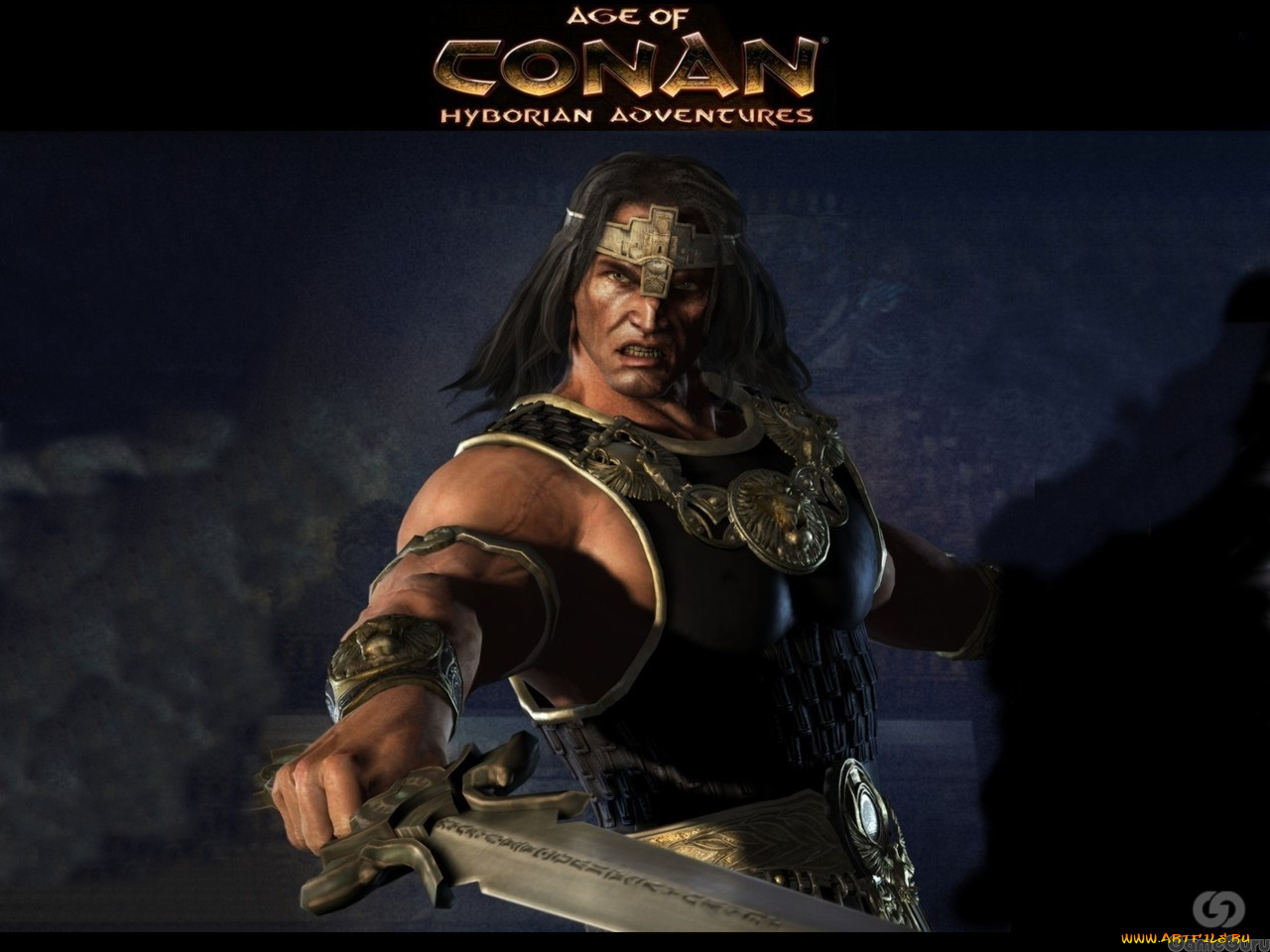 видео, игры, age, of, conan, hyborian, adventures