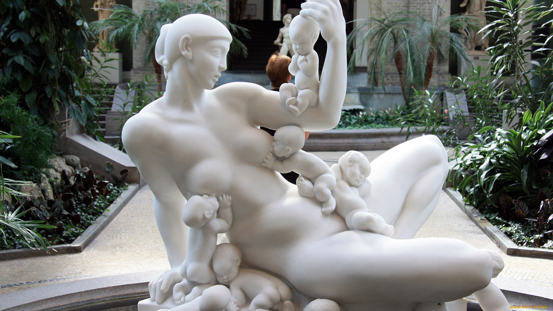 города, фонтаны