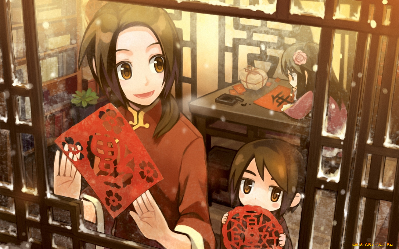 аниме, hetalia, axis, powers