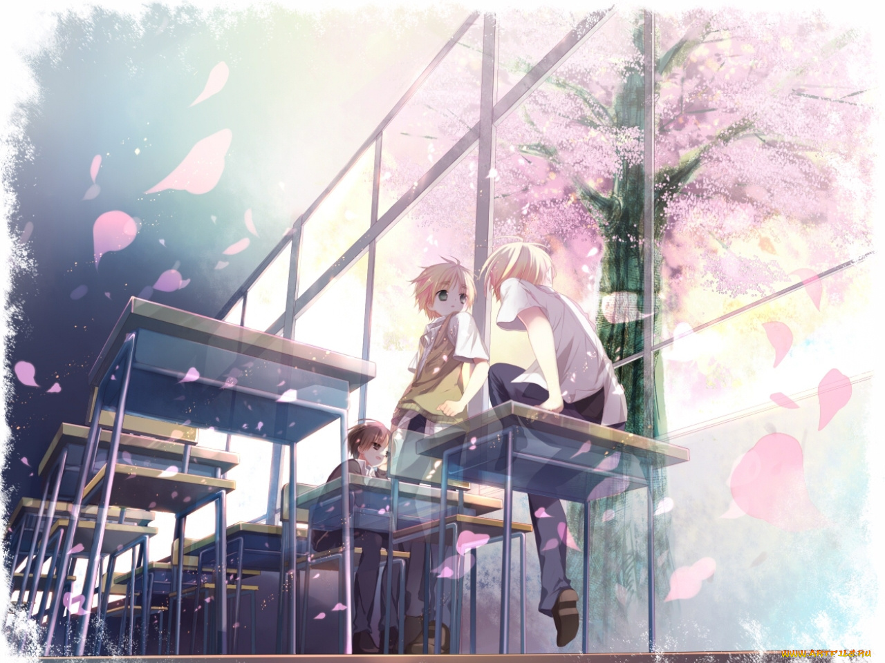 аниме, hetalia, axis, powers