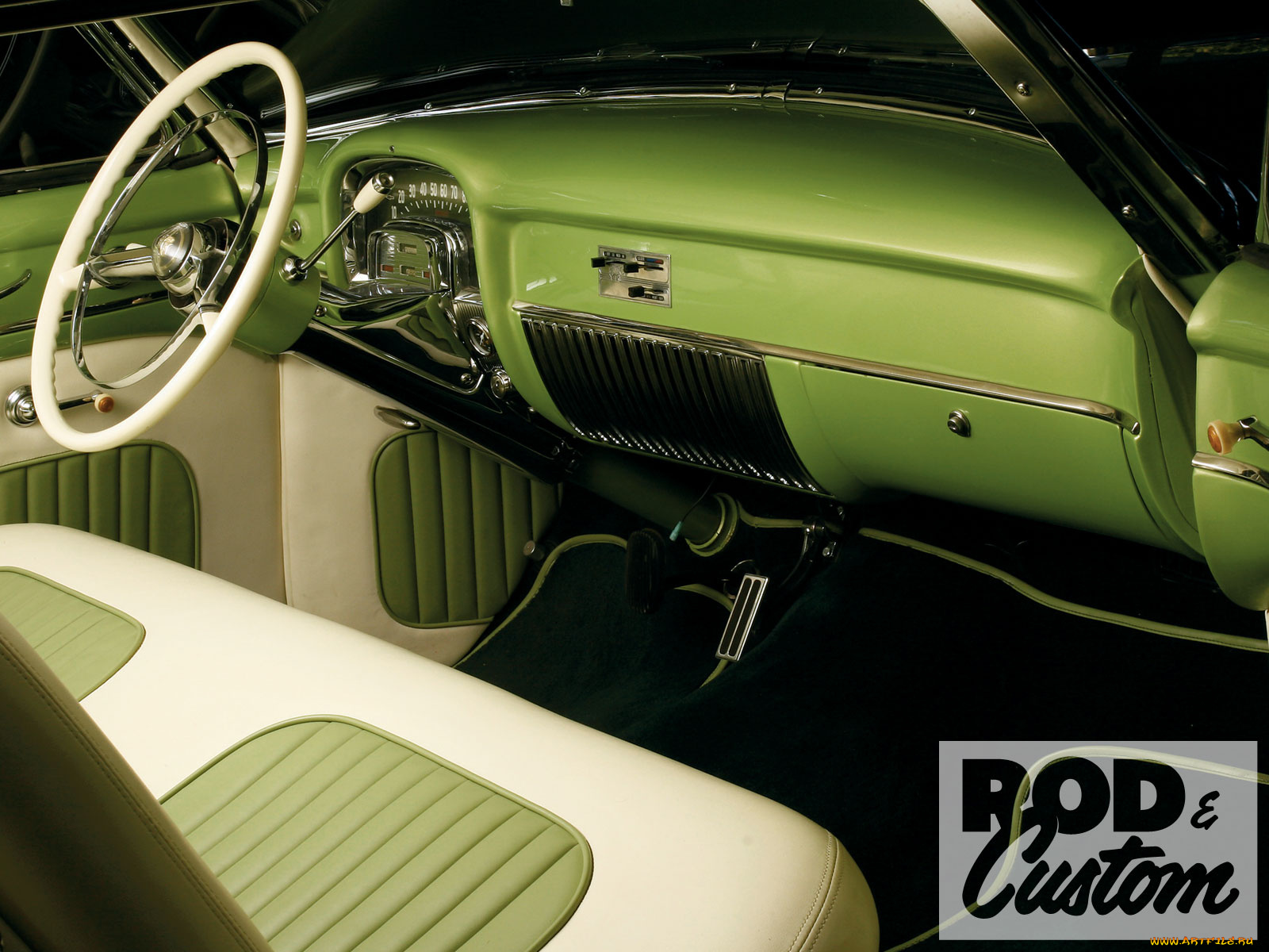 1951, cadillac, hardtop, автомобили, спидометры, торпедо