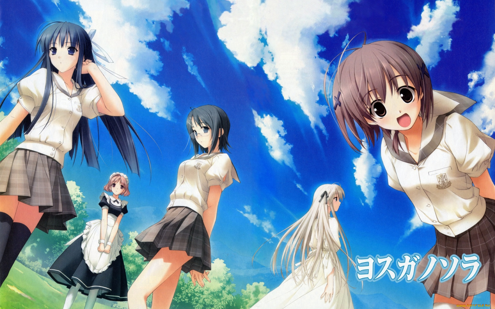 аниме, yosuga, no, sora