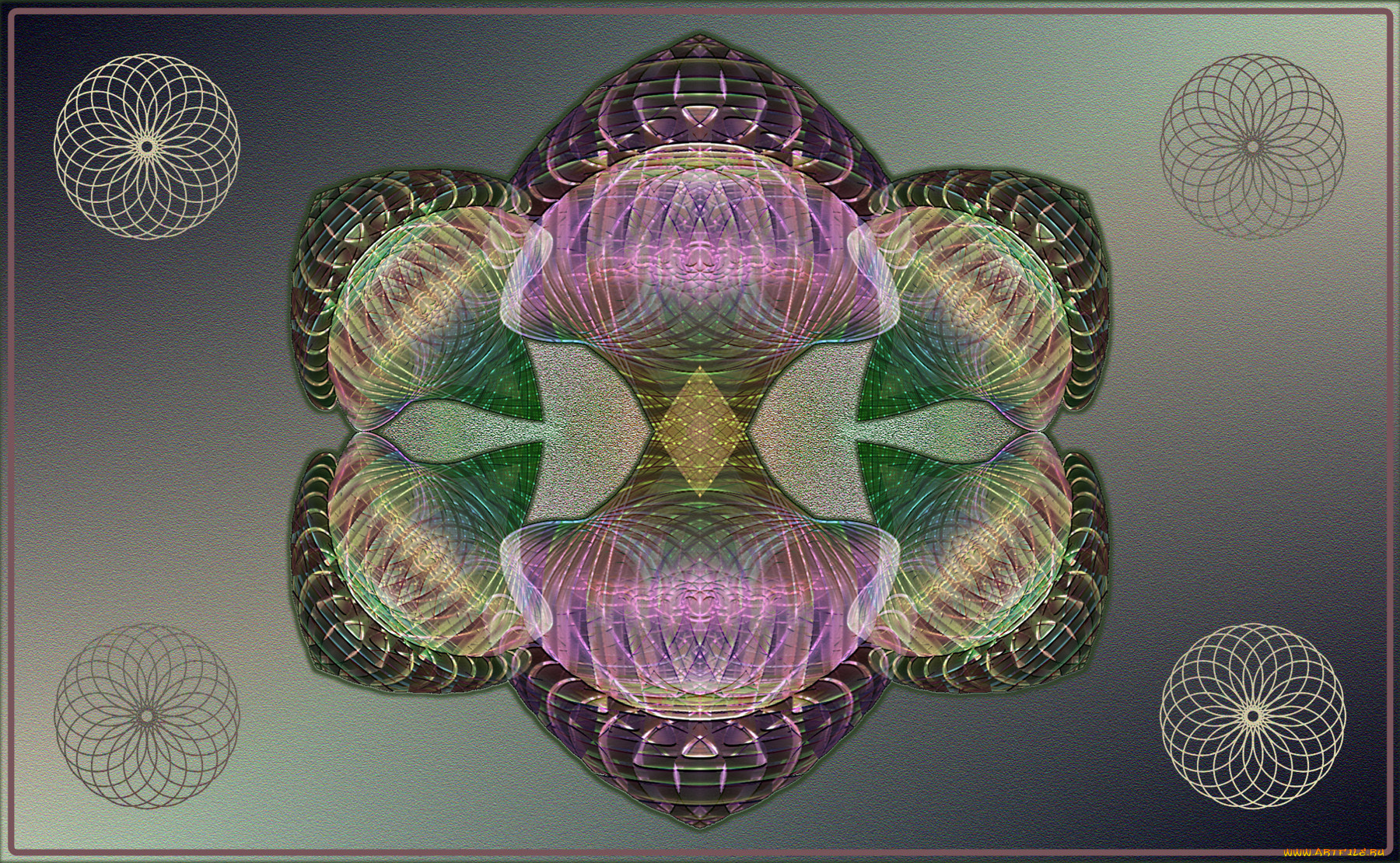 3д, графика, fractal, фракталы, узор, абстракция