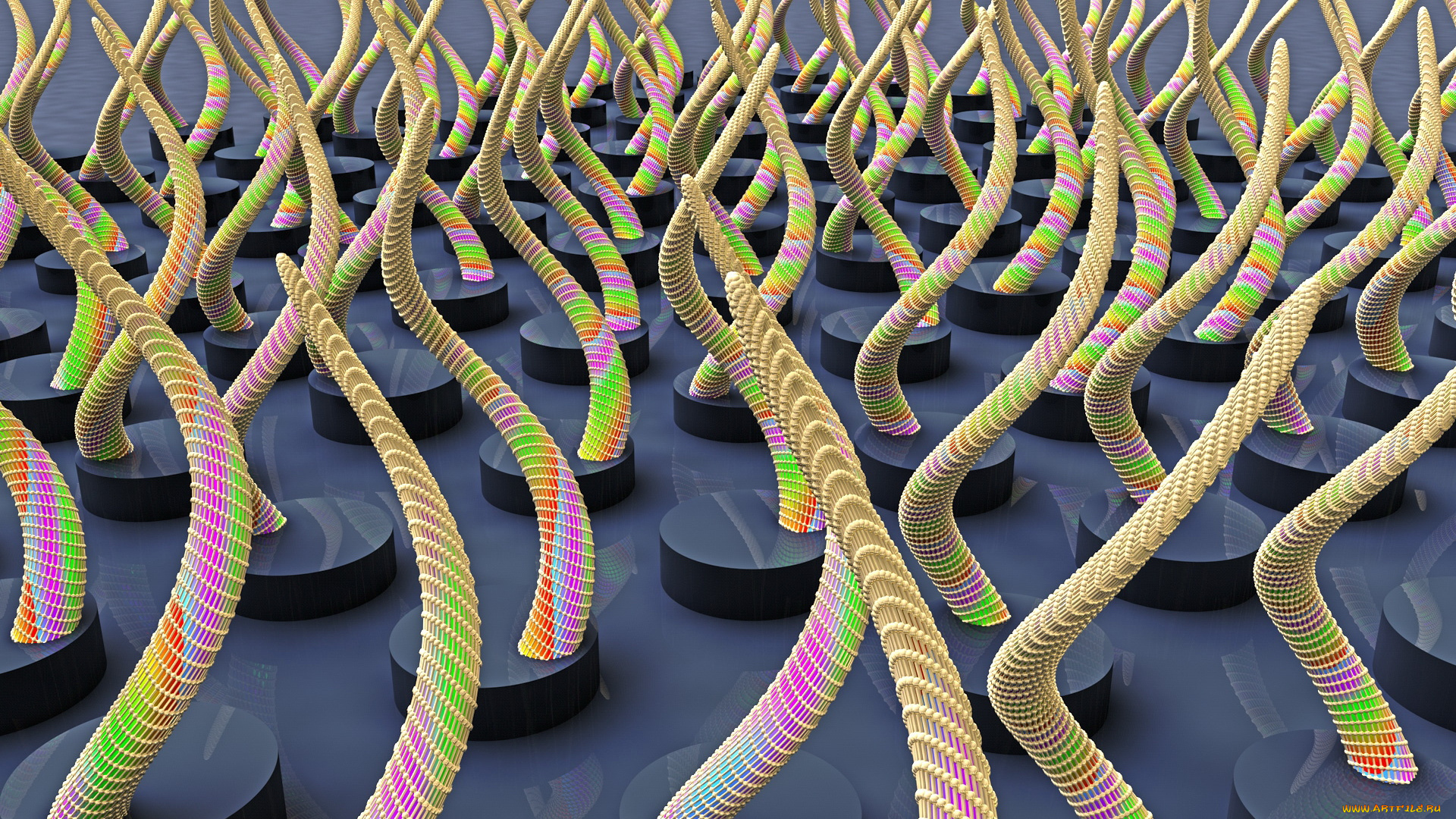 3д, графика, abstract, абстракции, цвета