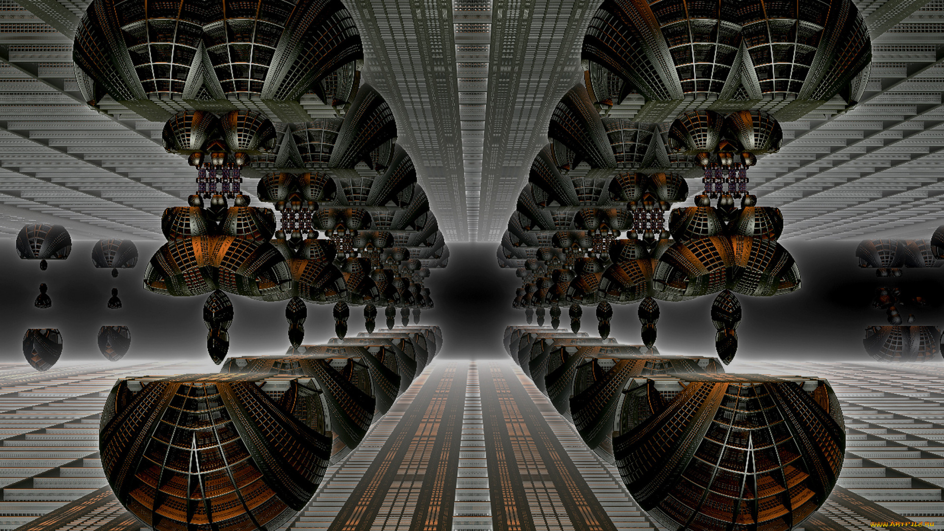 3д, графика, fractal, фракталы, абстракция, узор