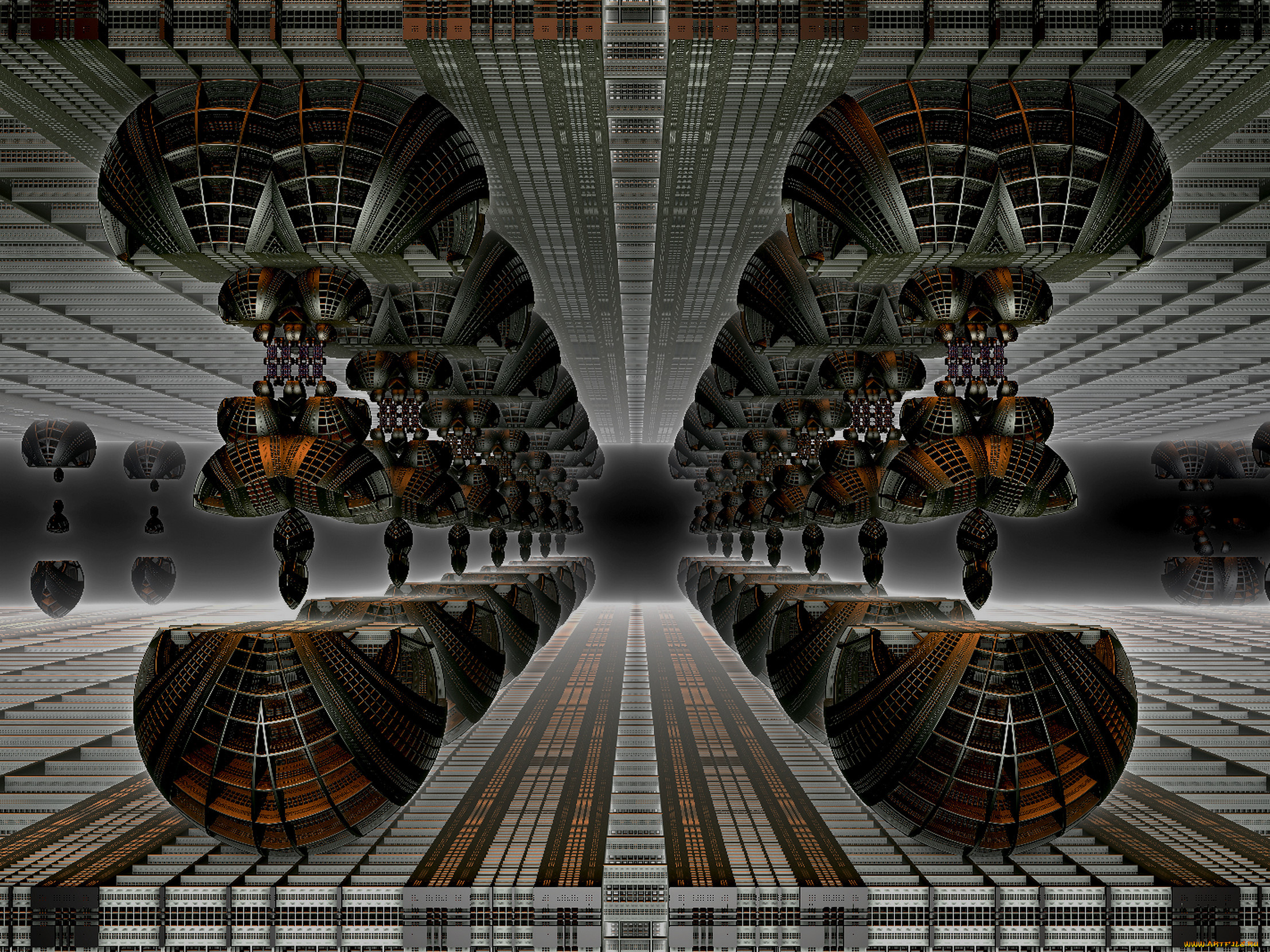 3д, графика, fractal, фракталы, абстракция, узор