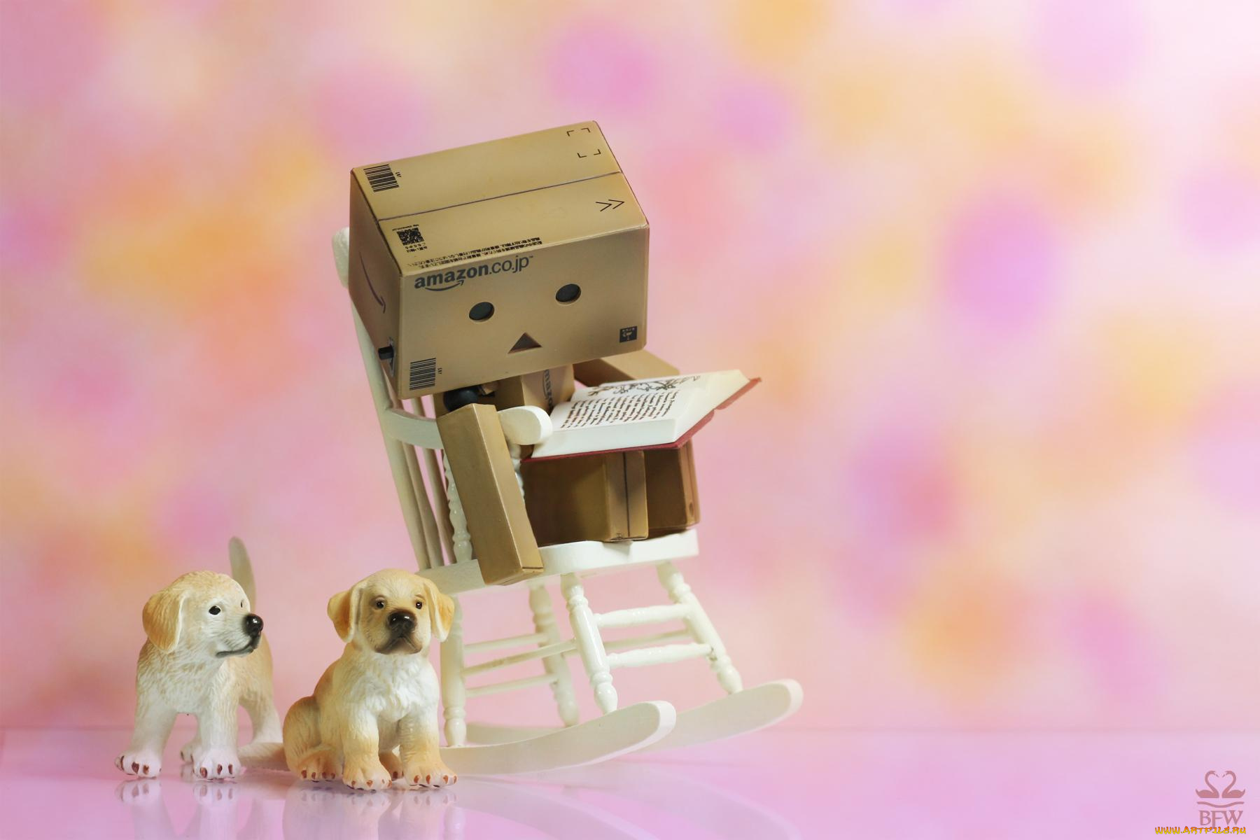 разное, данбо, danboard, щенки, кресло, коробочка
