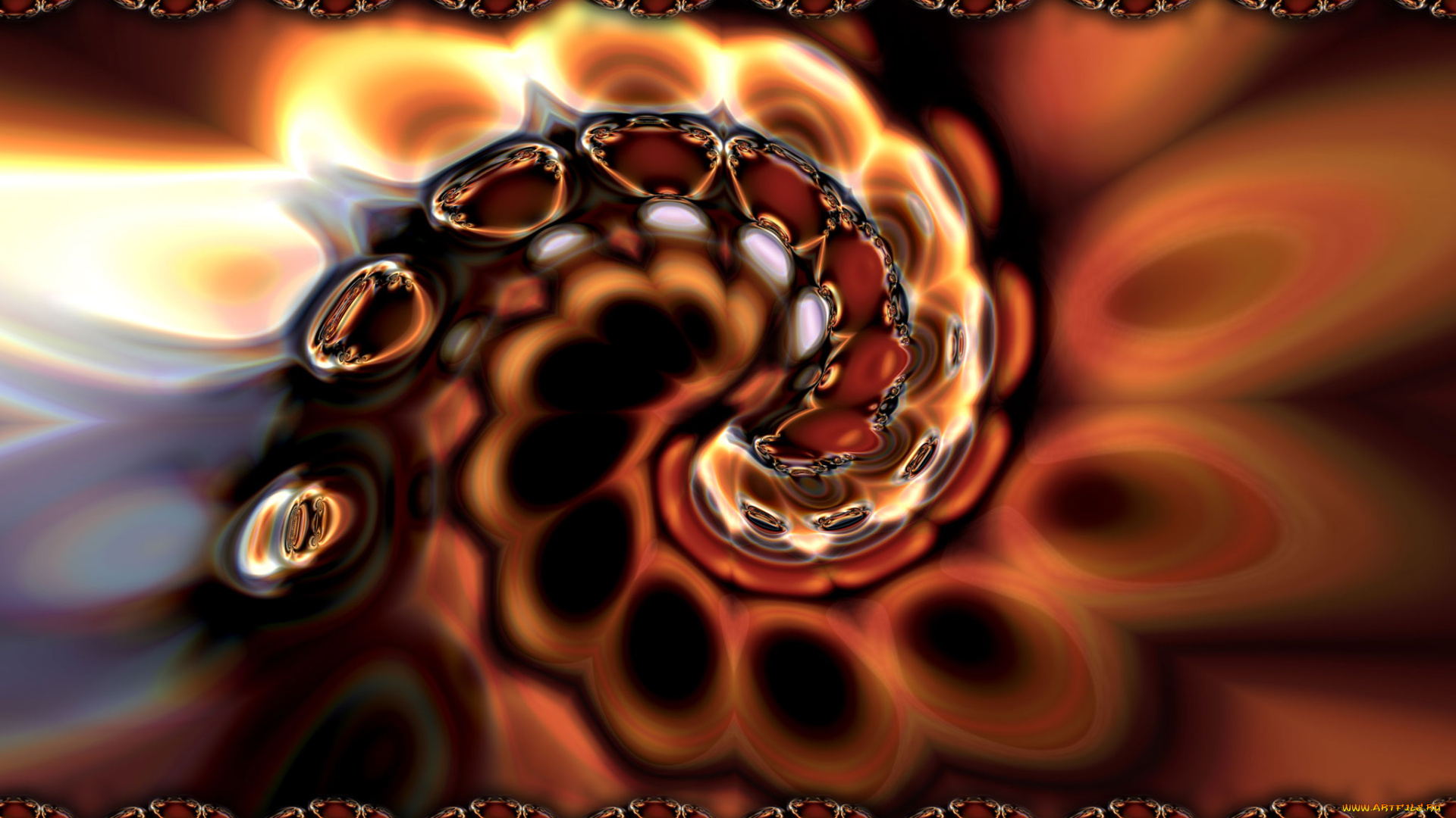 3д, графика, fractal, фракталы, узор, цвета, фон