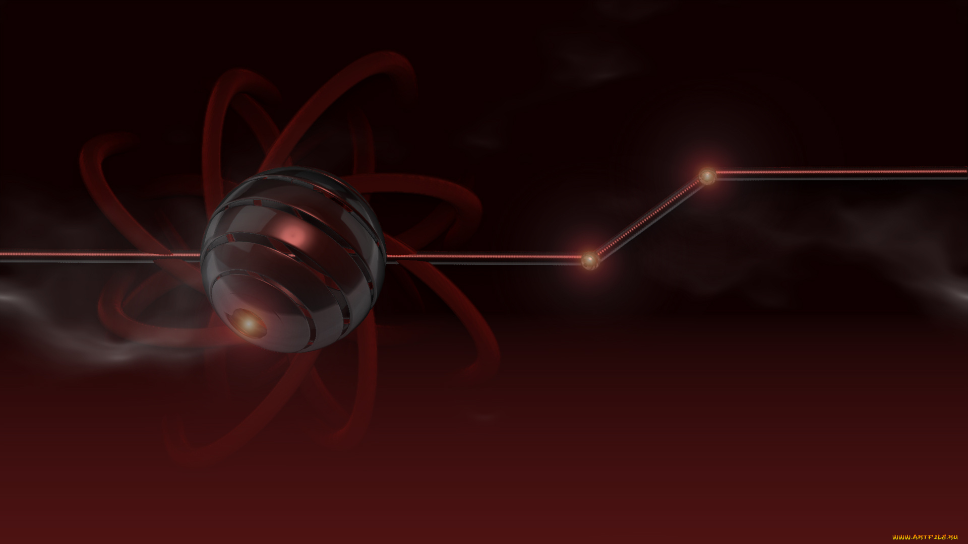 3д, графика, шары, фон, узор, цвета