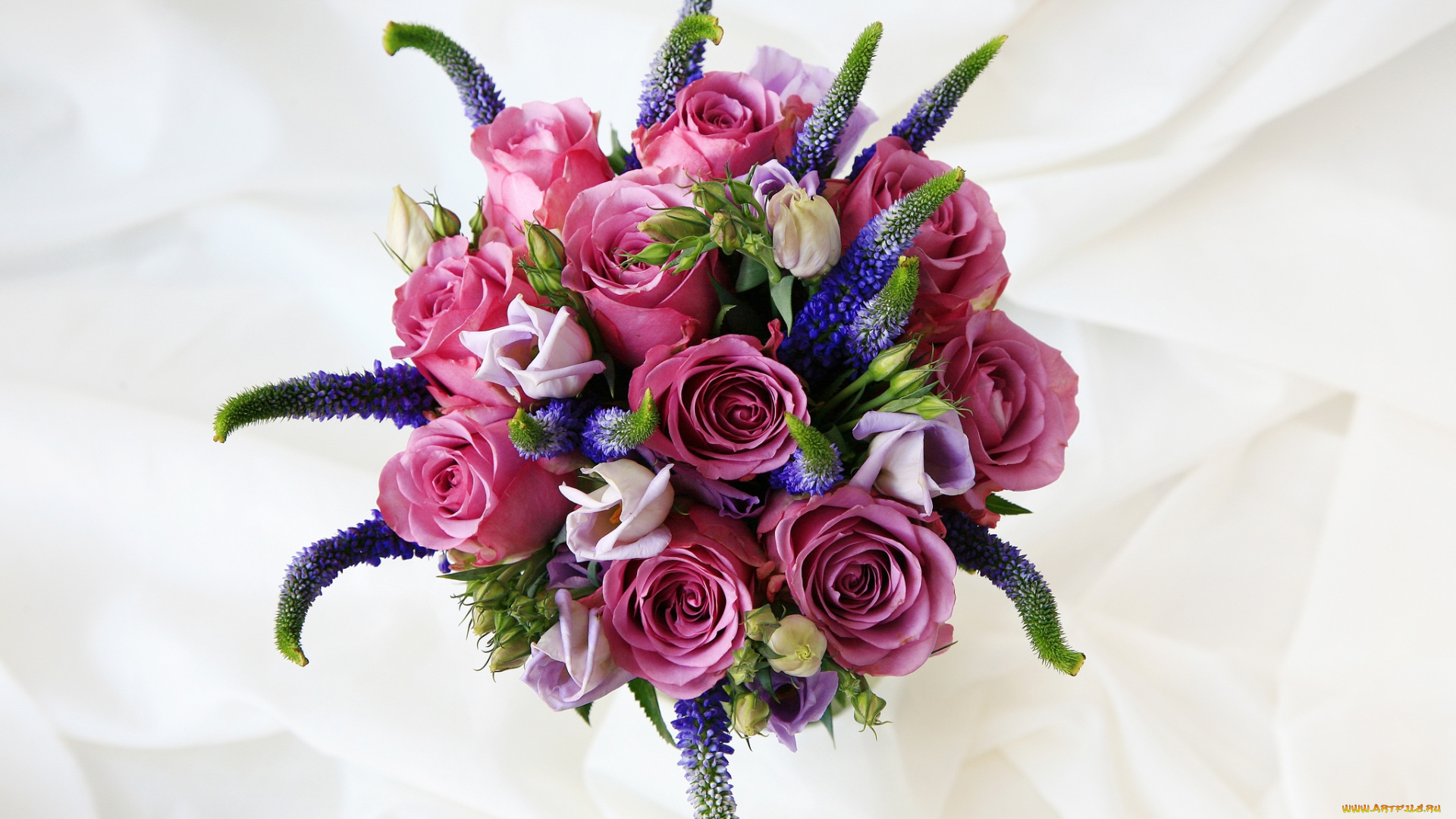 цветы, букеты, композиции, розы, эустомы