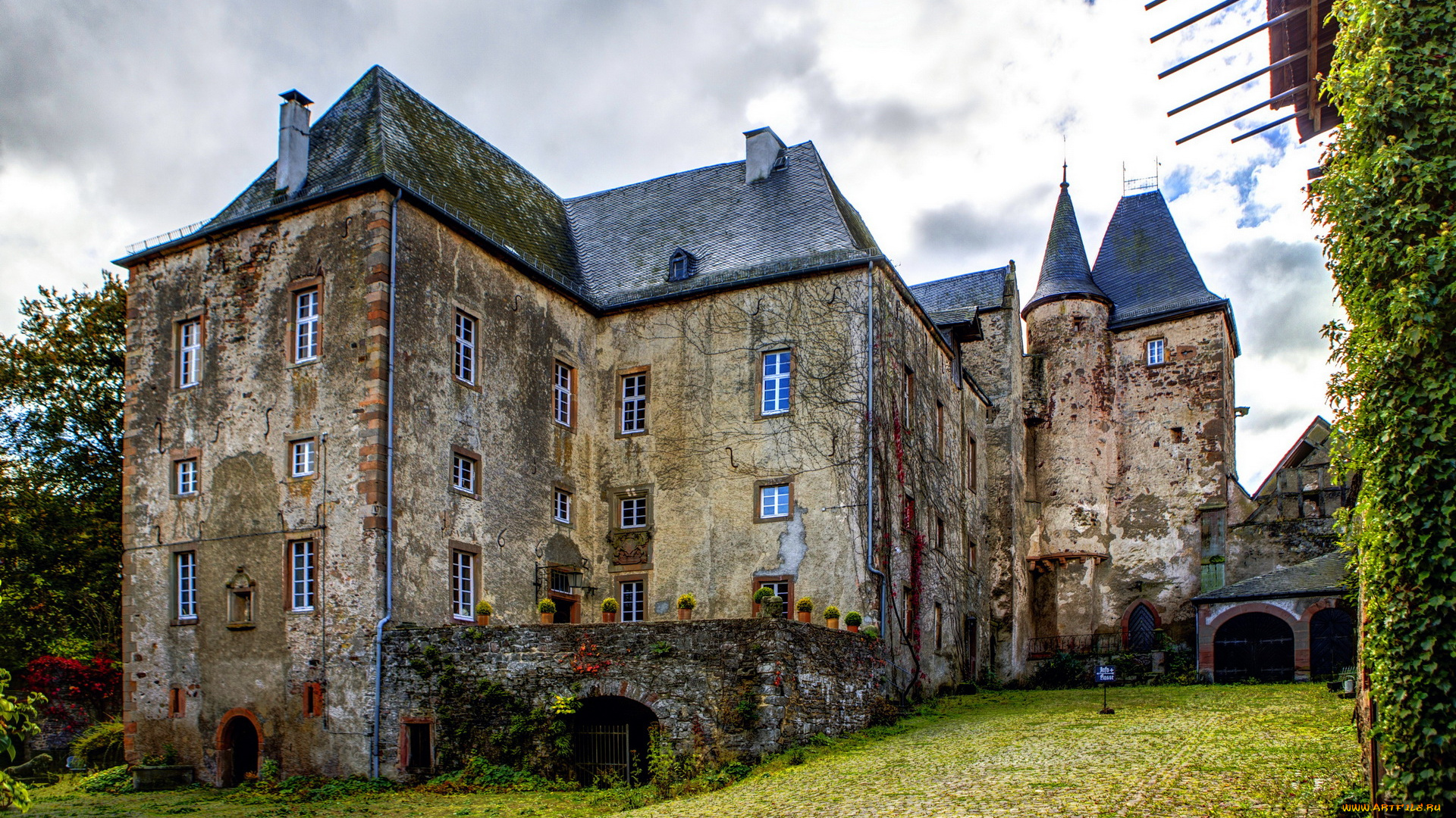 германия, castle, lissingen, города, дворцы, замки, крепости