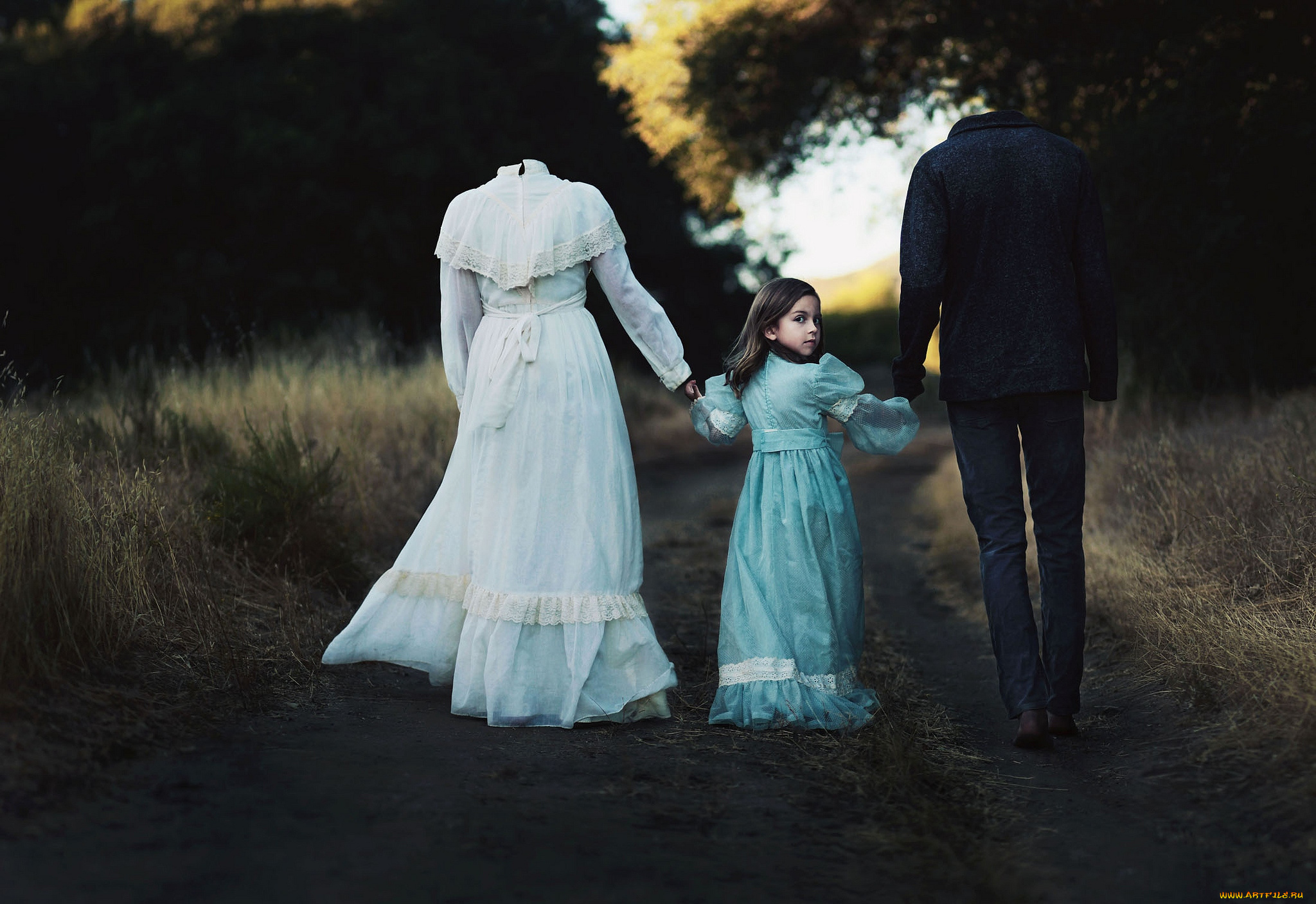 разное, компьютерный, дизайн, безголовье, девочка