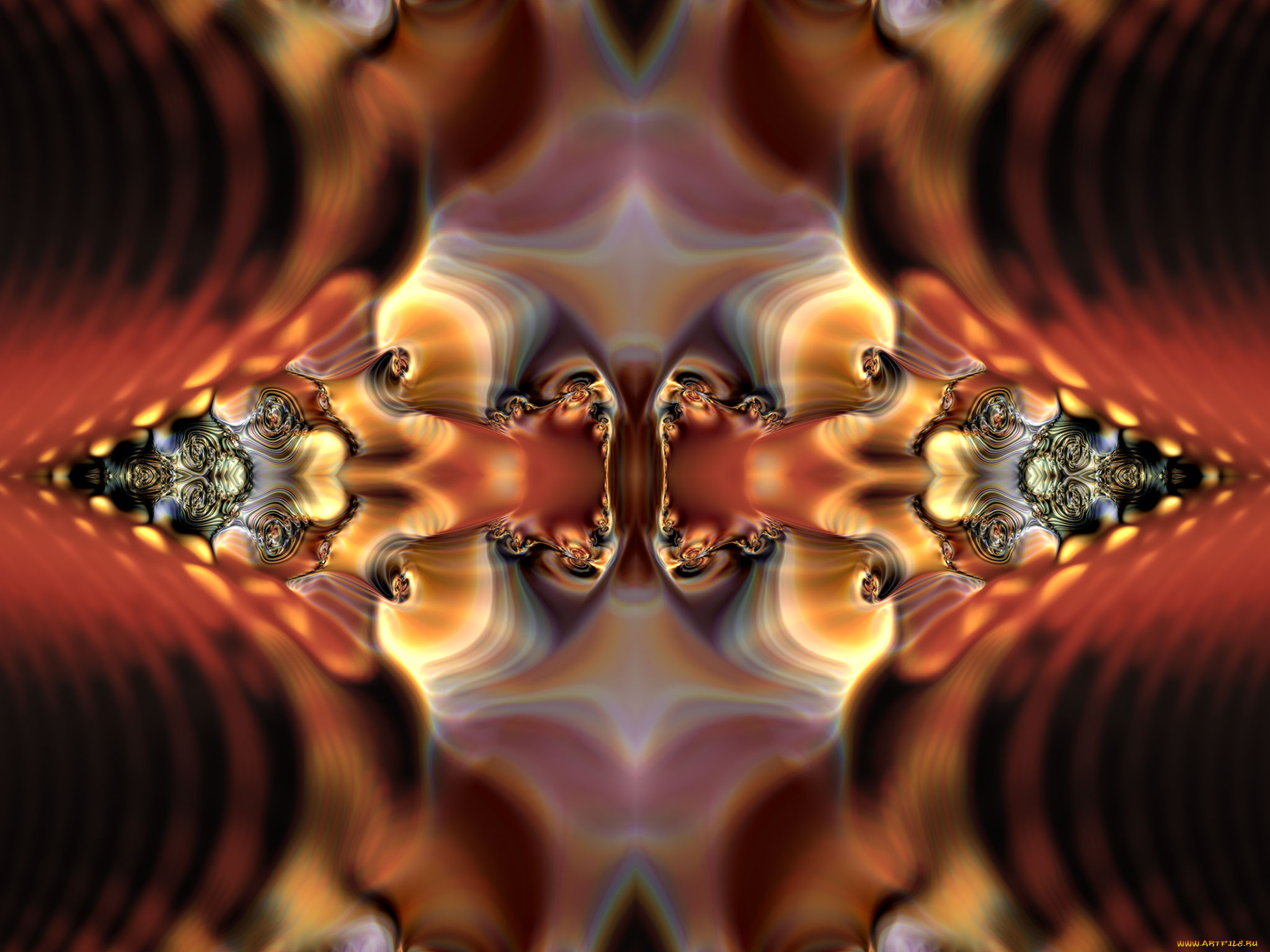 3д, графика, fractal, фракталы, цвета, фон, узор