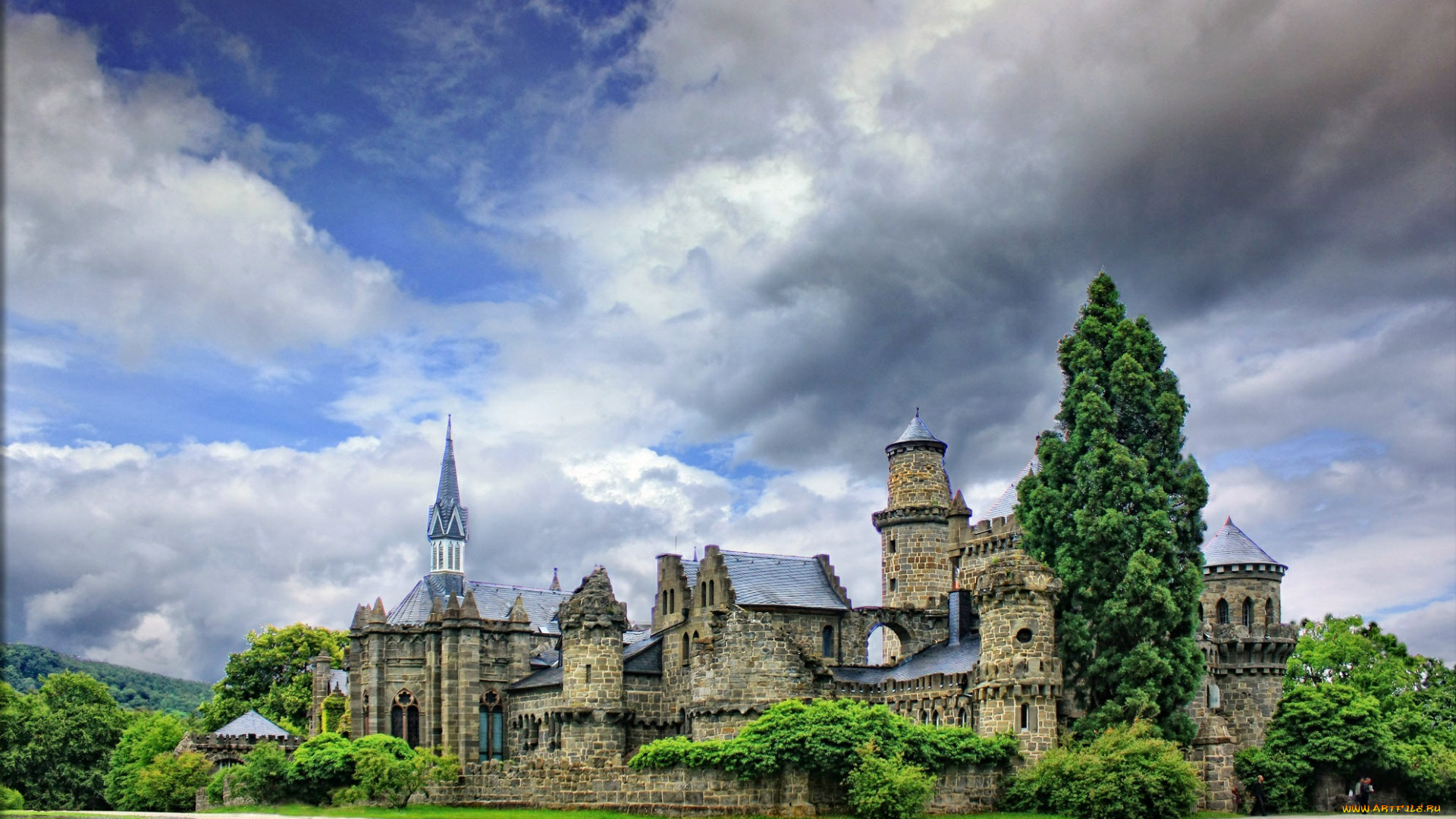 города, дворцы, замки, крепости, замок, парк