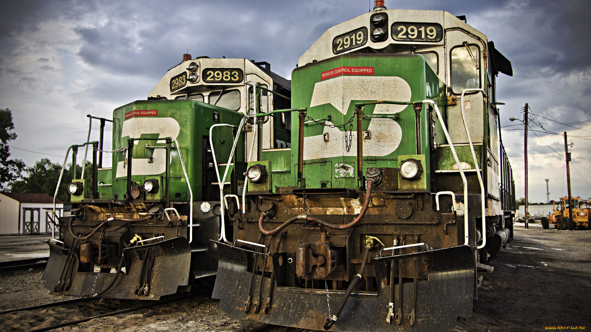 техника, локомотивы, мощь