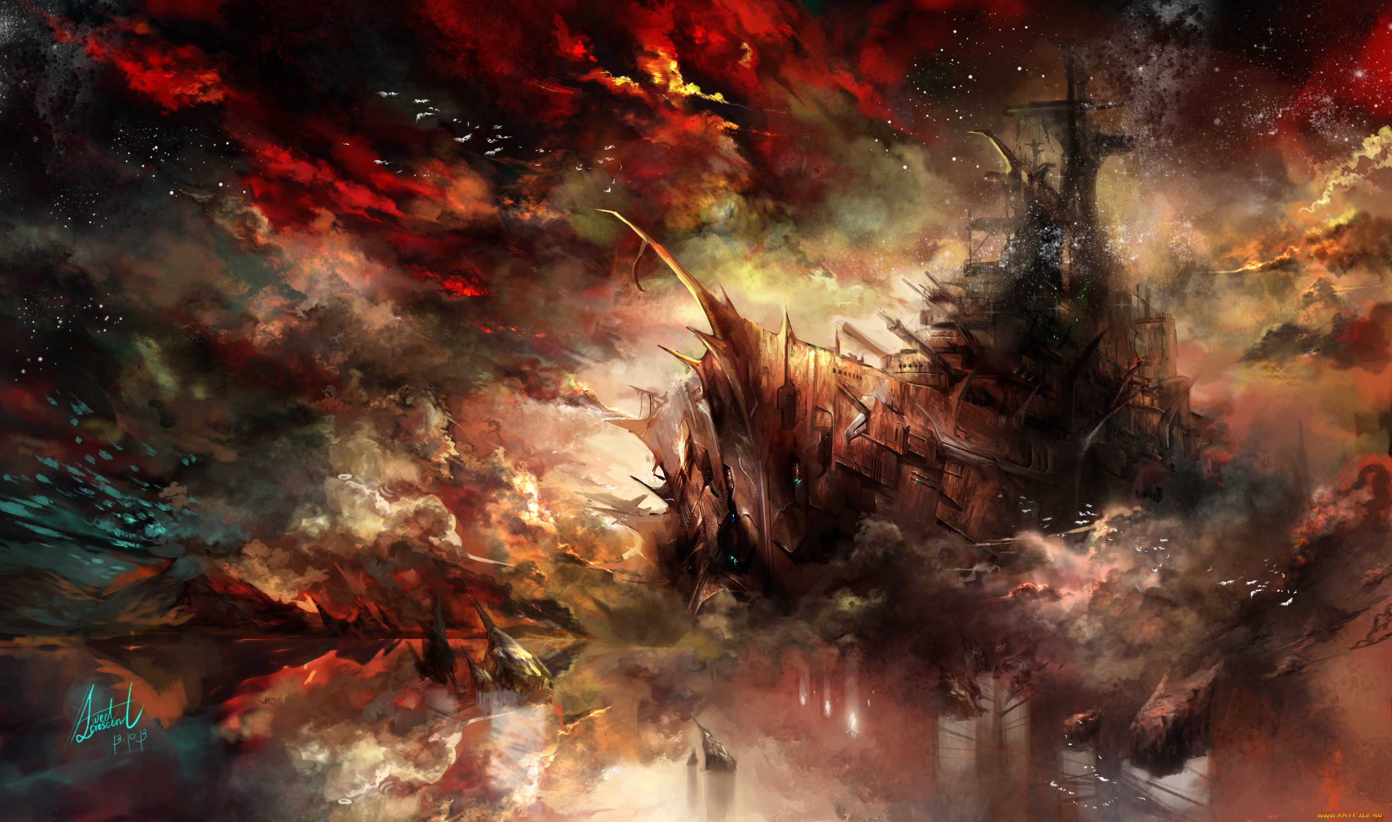 фэнтези, другое, корабль