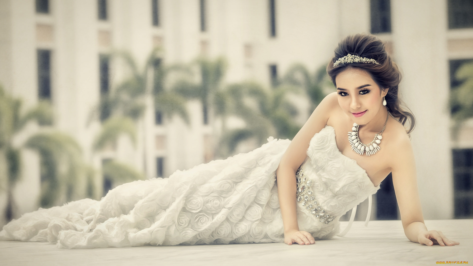 девушки, -unsort, , азиатки, поза, жест, взгляд, лицо