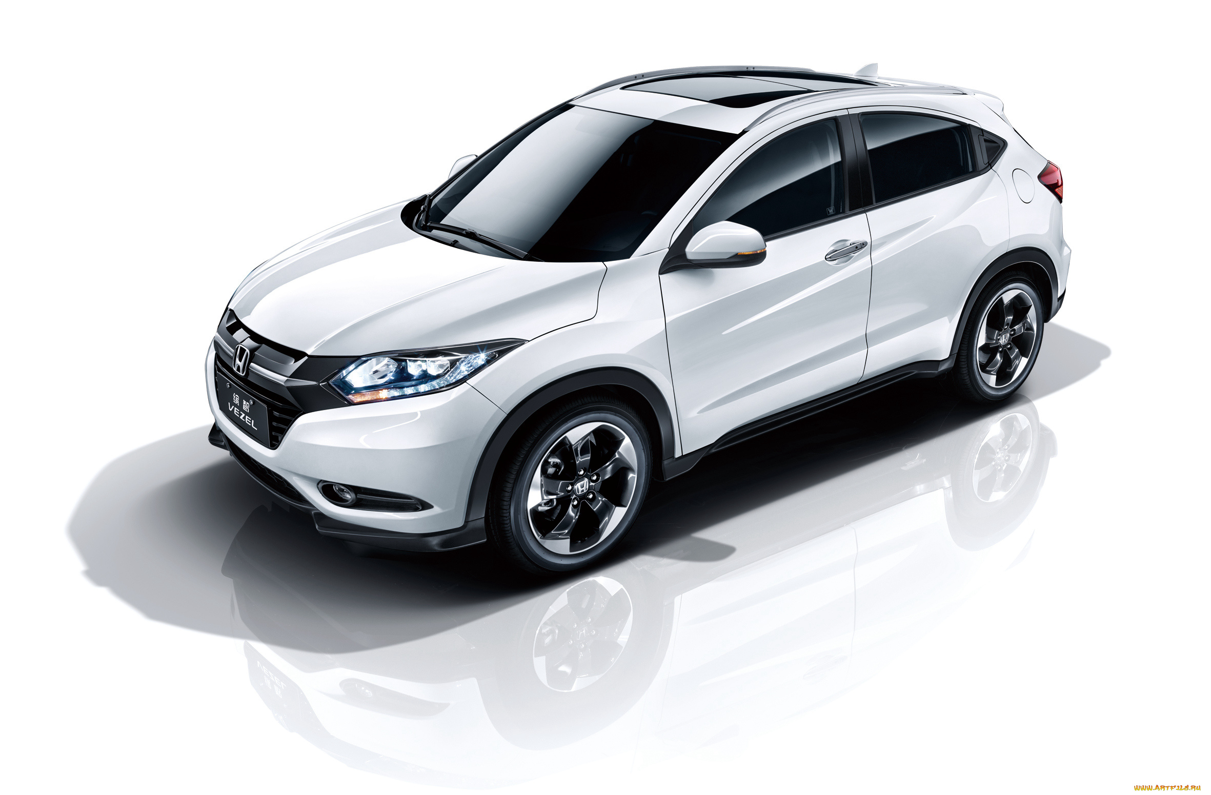 автомобили, honda, vezel, cn-spec, 2014г, светлый