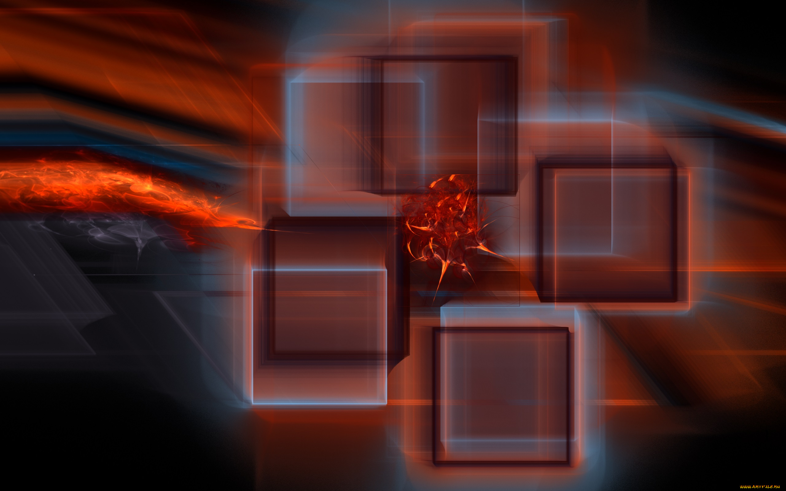 3д, графика, абстракция, , abstract, квадраты, цвета, фон, узор