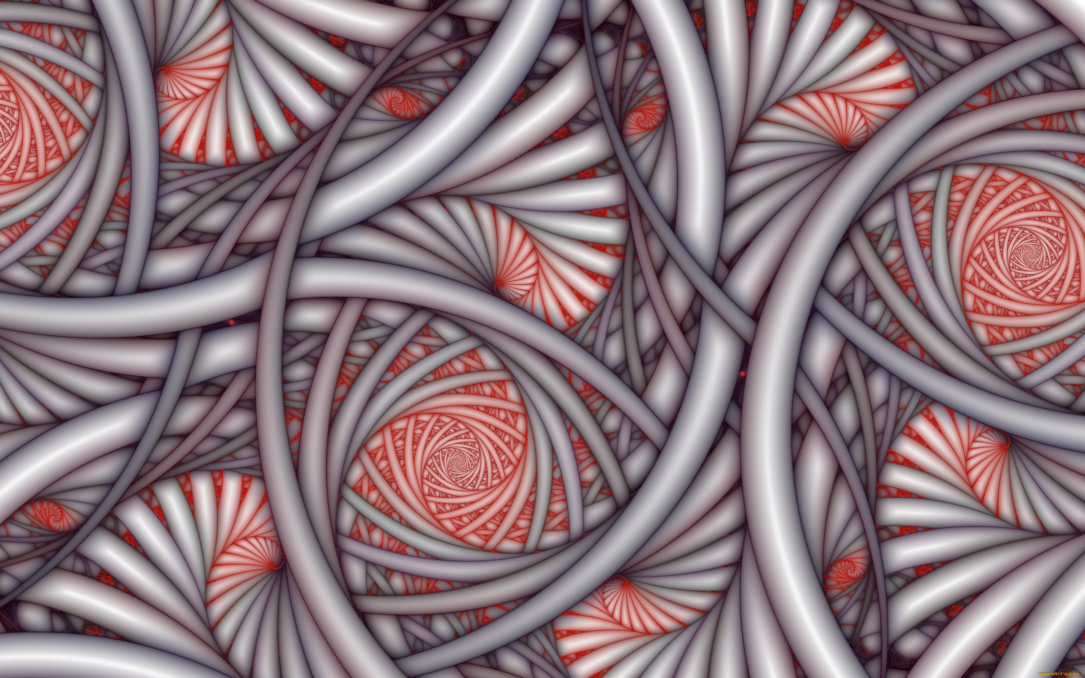 3д, графика, фракталы, , fractal, цвета, фон, узор