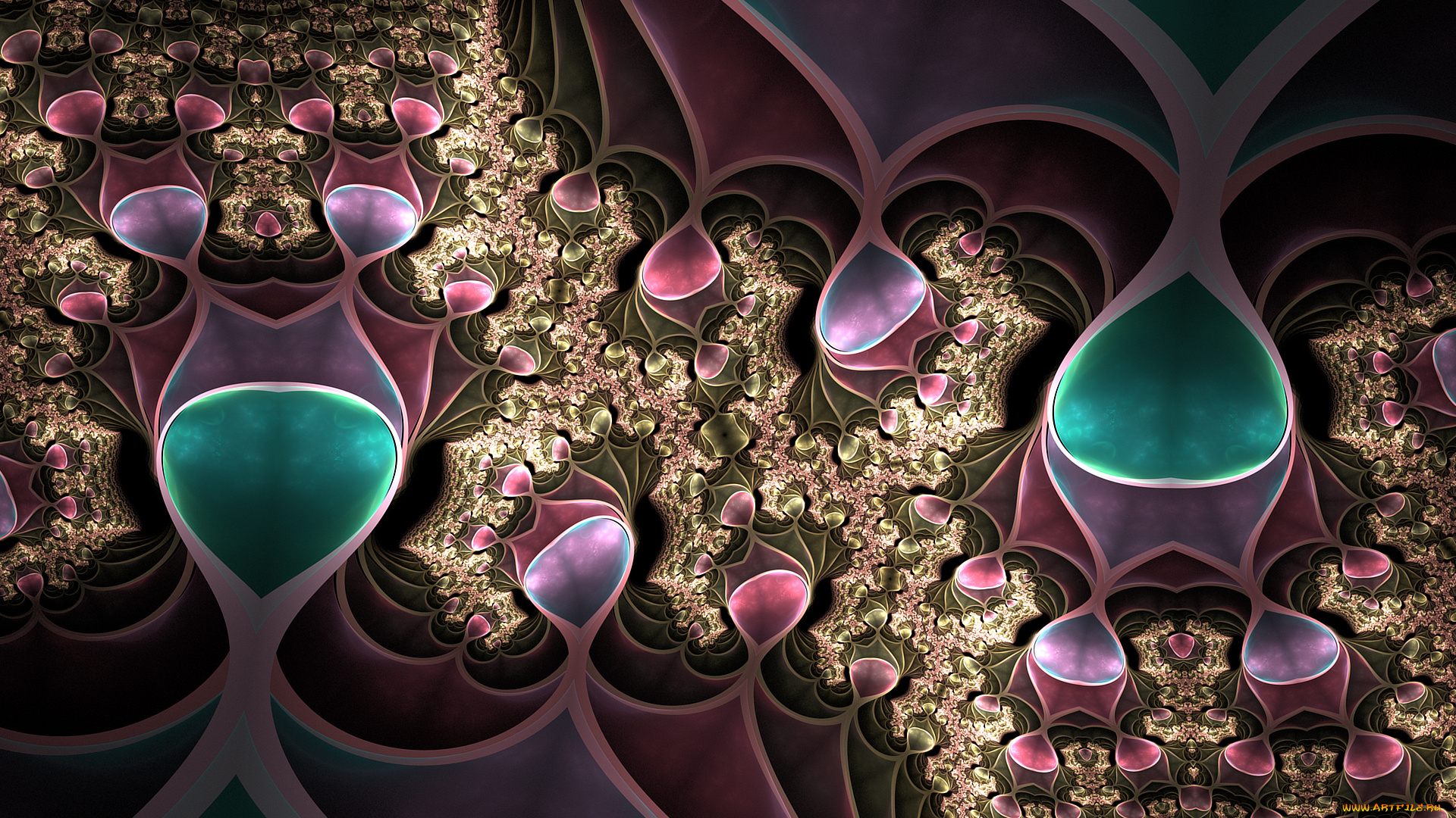 3д, графика, фракталы, , fractal, цвета, фон, узор