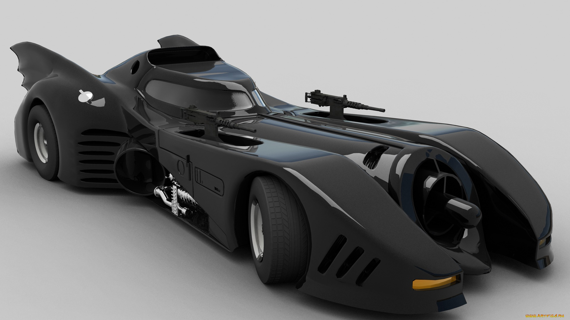 автомобили, 3д, оружие, фон, автомобиль