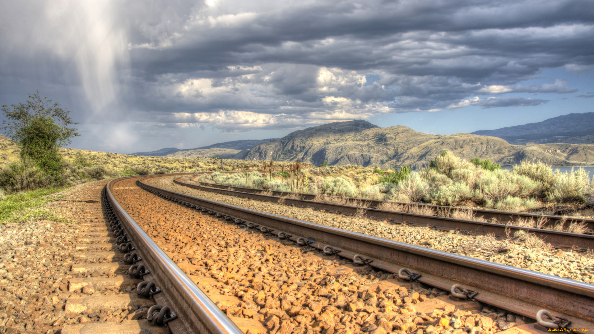 разное, транспортные, средства, и, магистрали, дорога, рельсы, железная