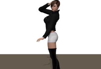 Картинка 3д+графика люди+ people фон взгляд девушка