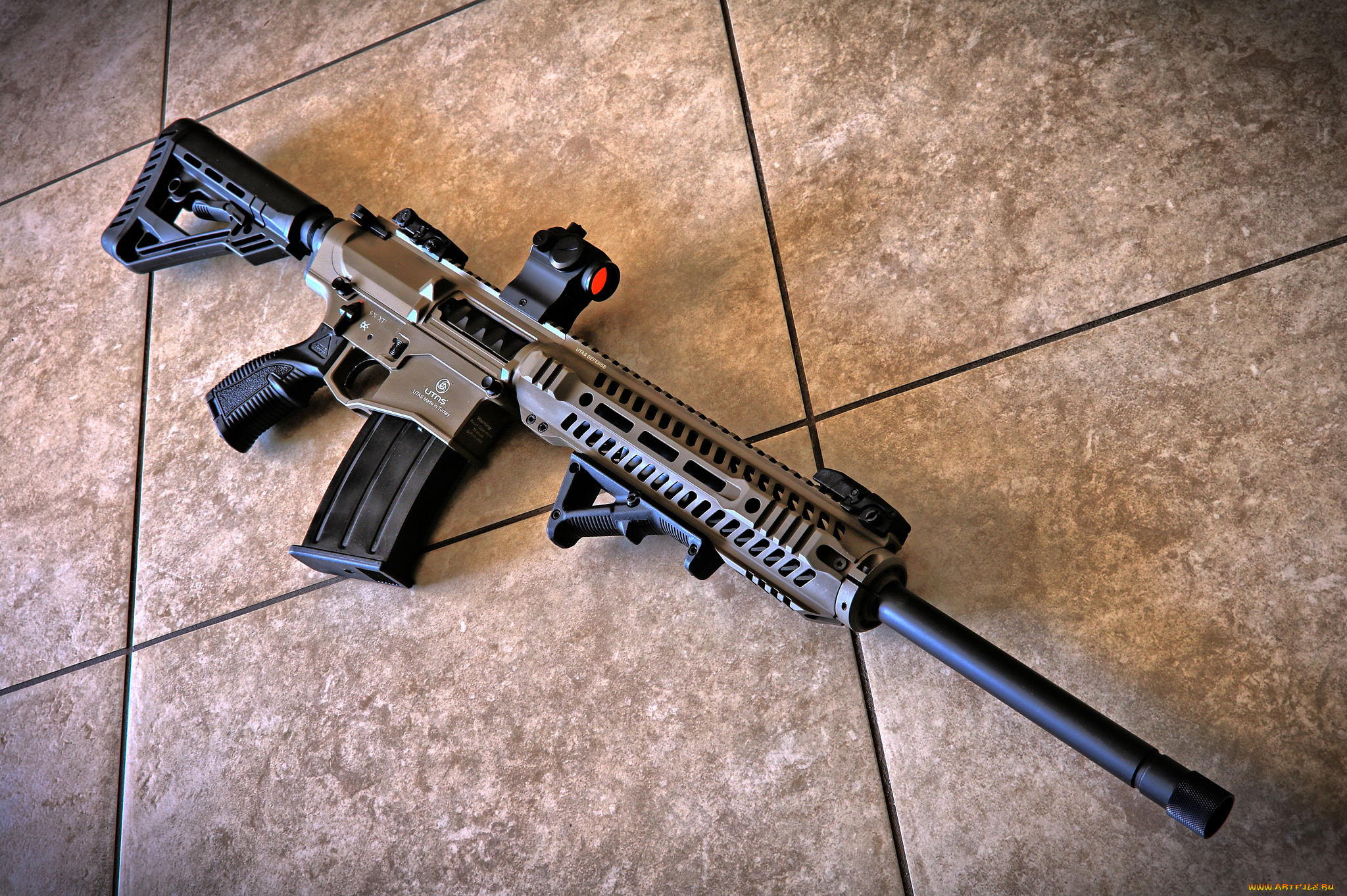 оружие, автоматы, ствол