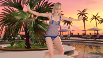 обоя 3д графика, люди , people, фон, взгляд, девушка