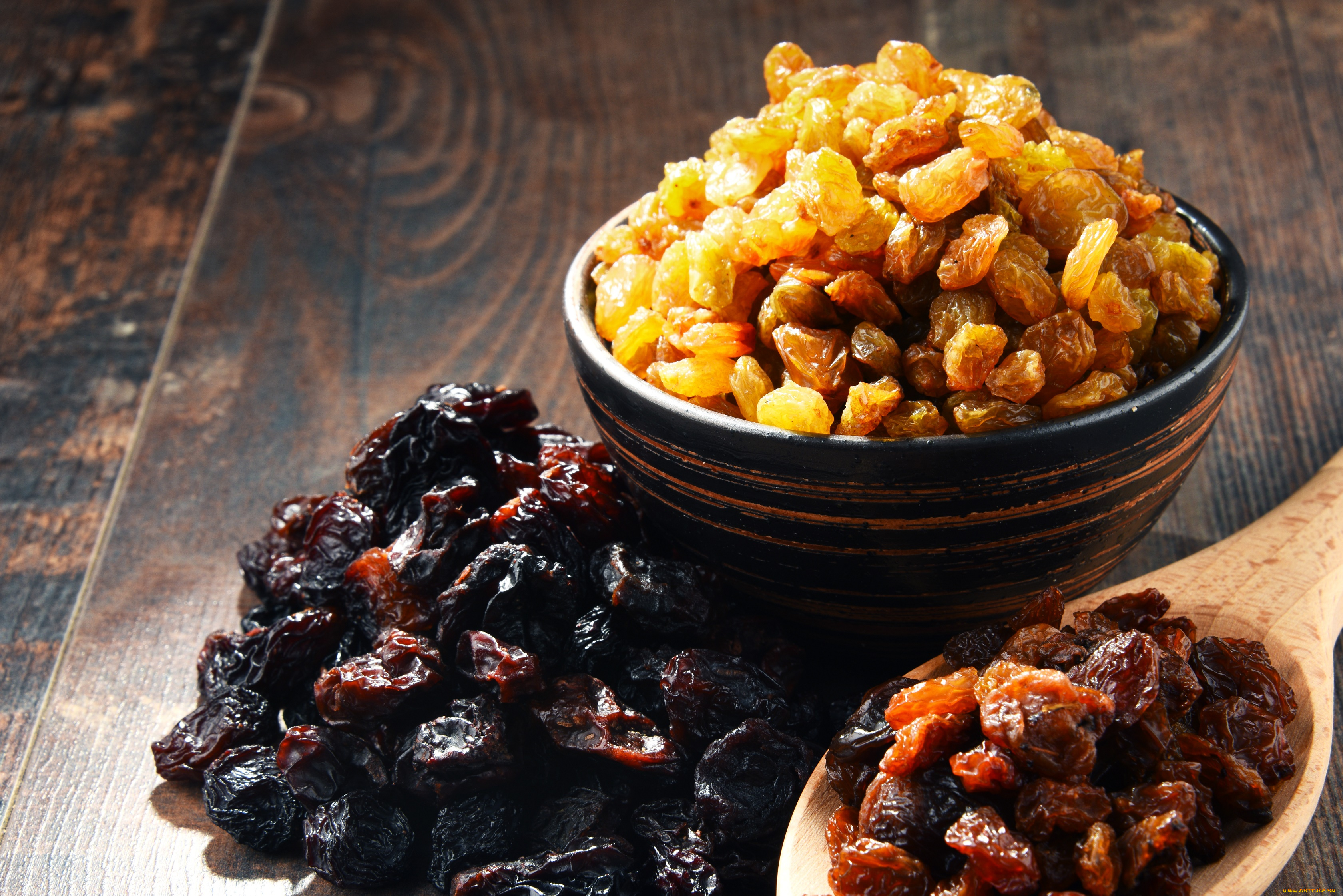 еда, разное, сухофрукты, чернослив, изюм