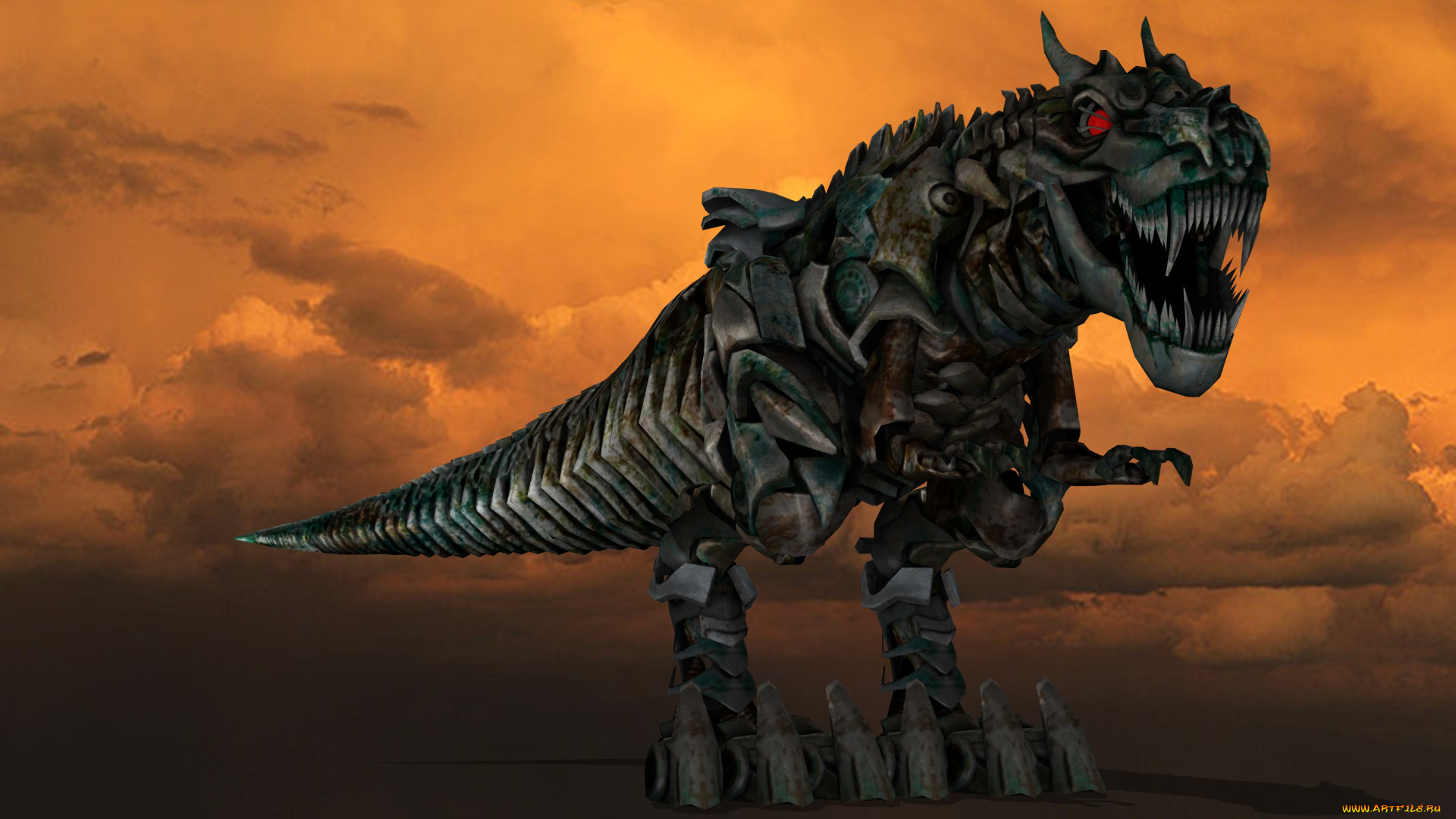 3д, графика, моделирование, , modeling, динозавр