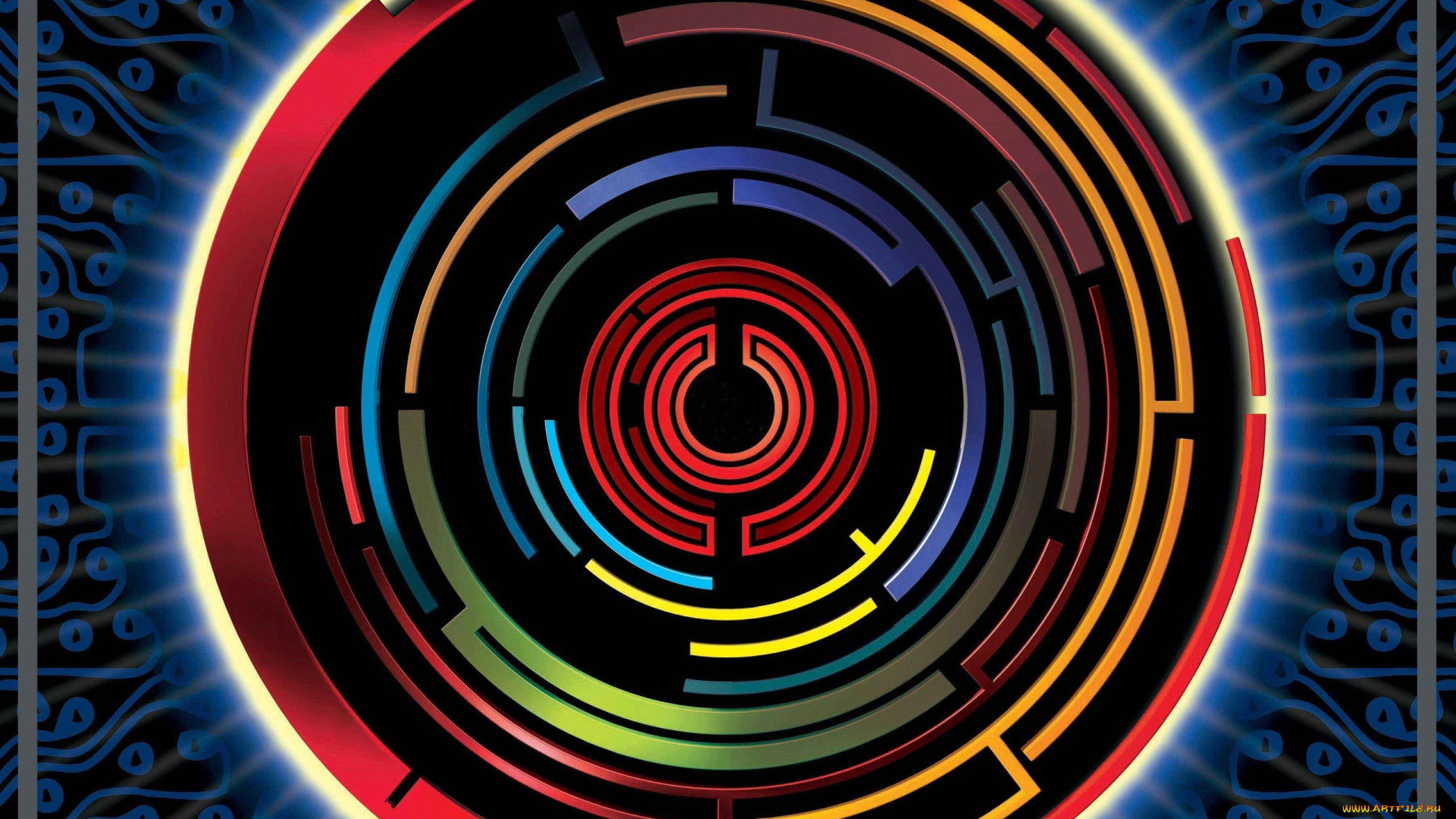 компьютеры, -unknown, , разное, лабиринт, круг