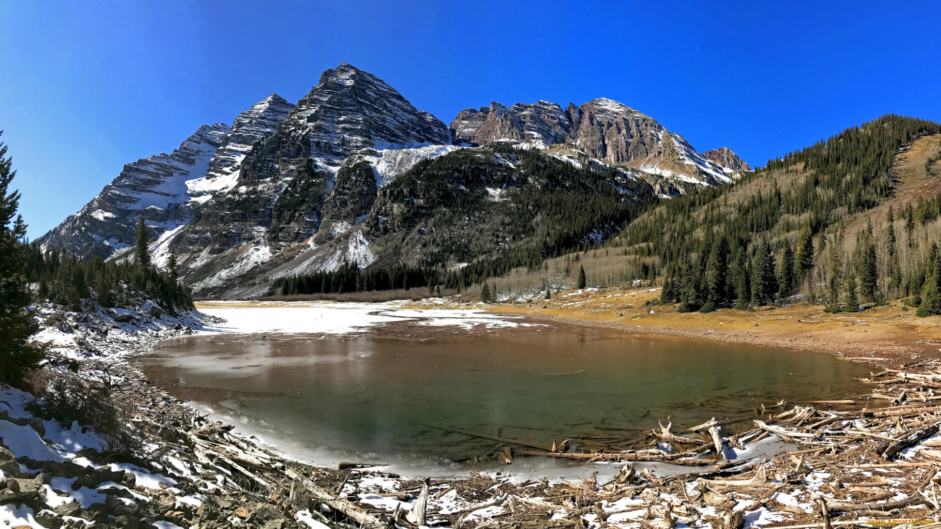 природа, горы, простор