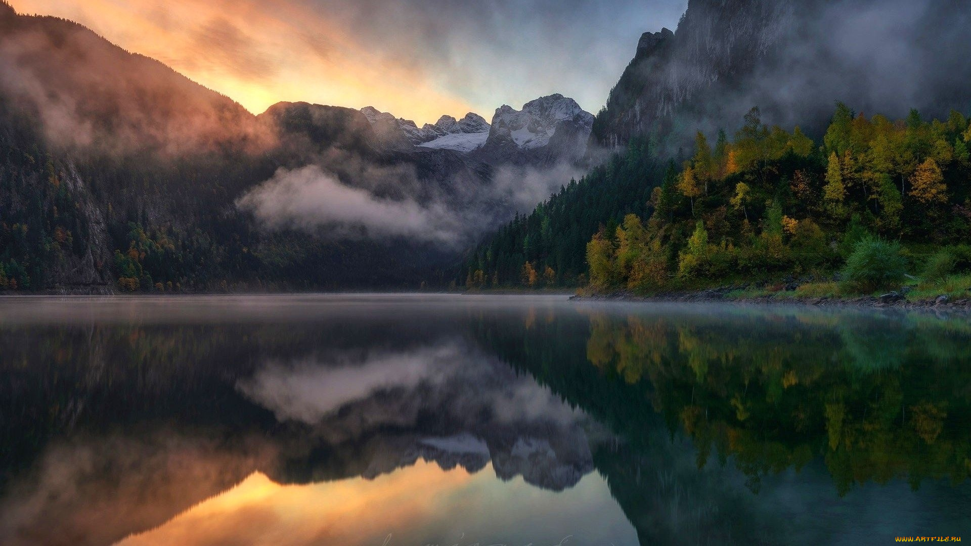 природа, реки, озера, горы, озеро