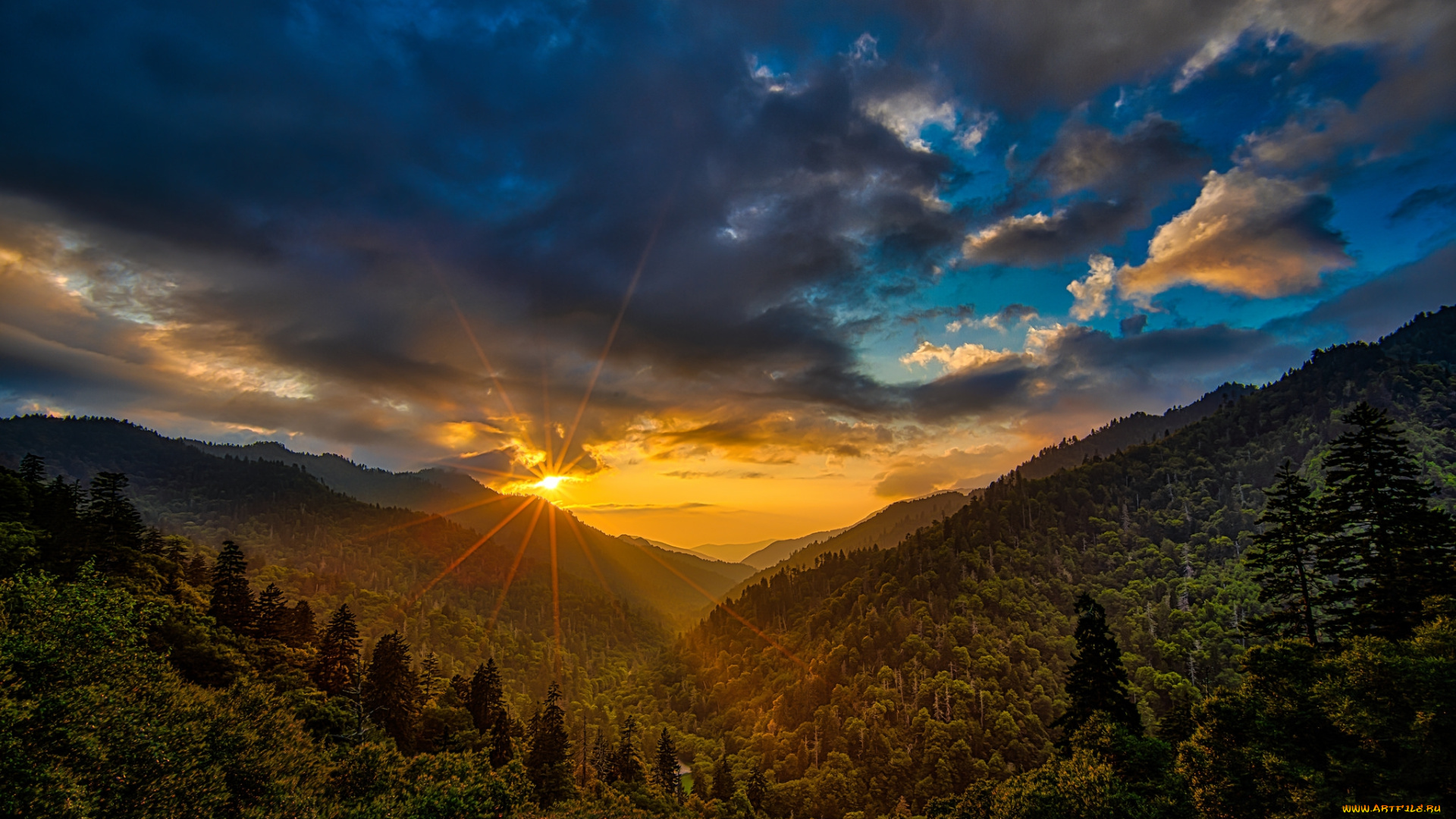 природа, восходы, закаты, простор