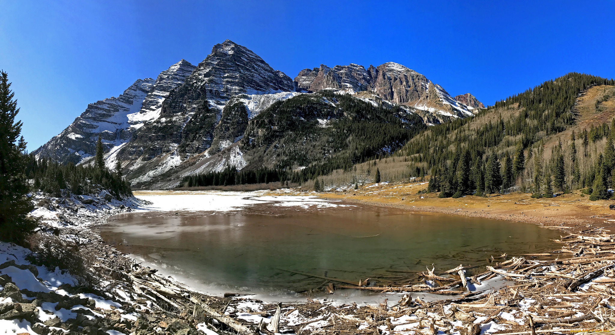 природа, горы, простор