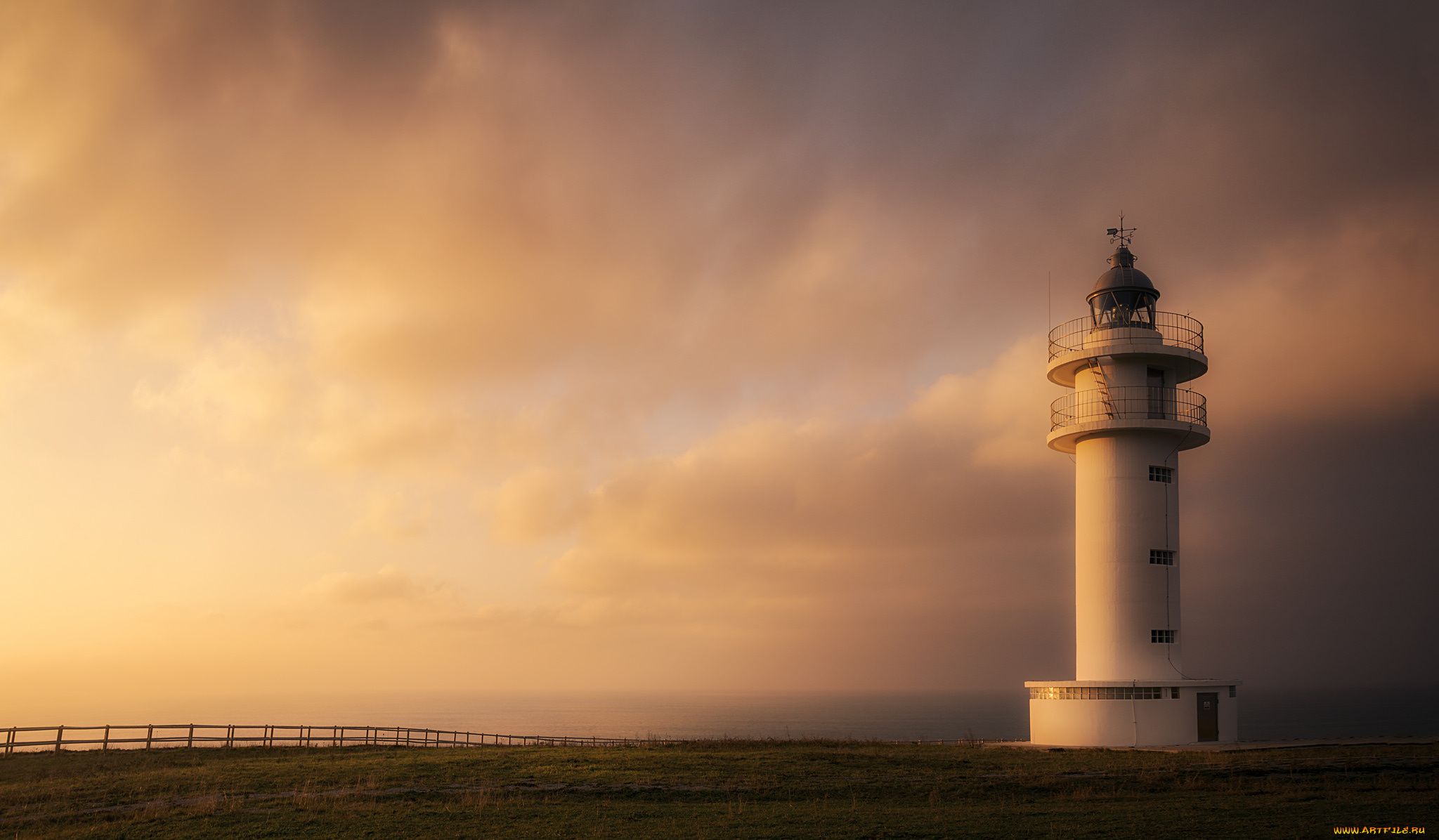 природа, маяки, простор