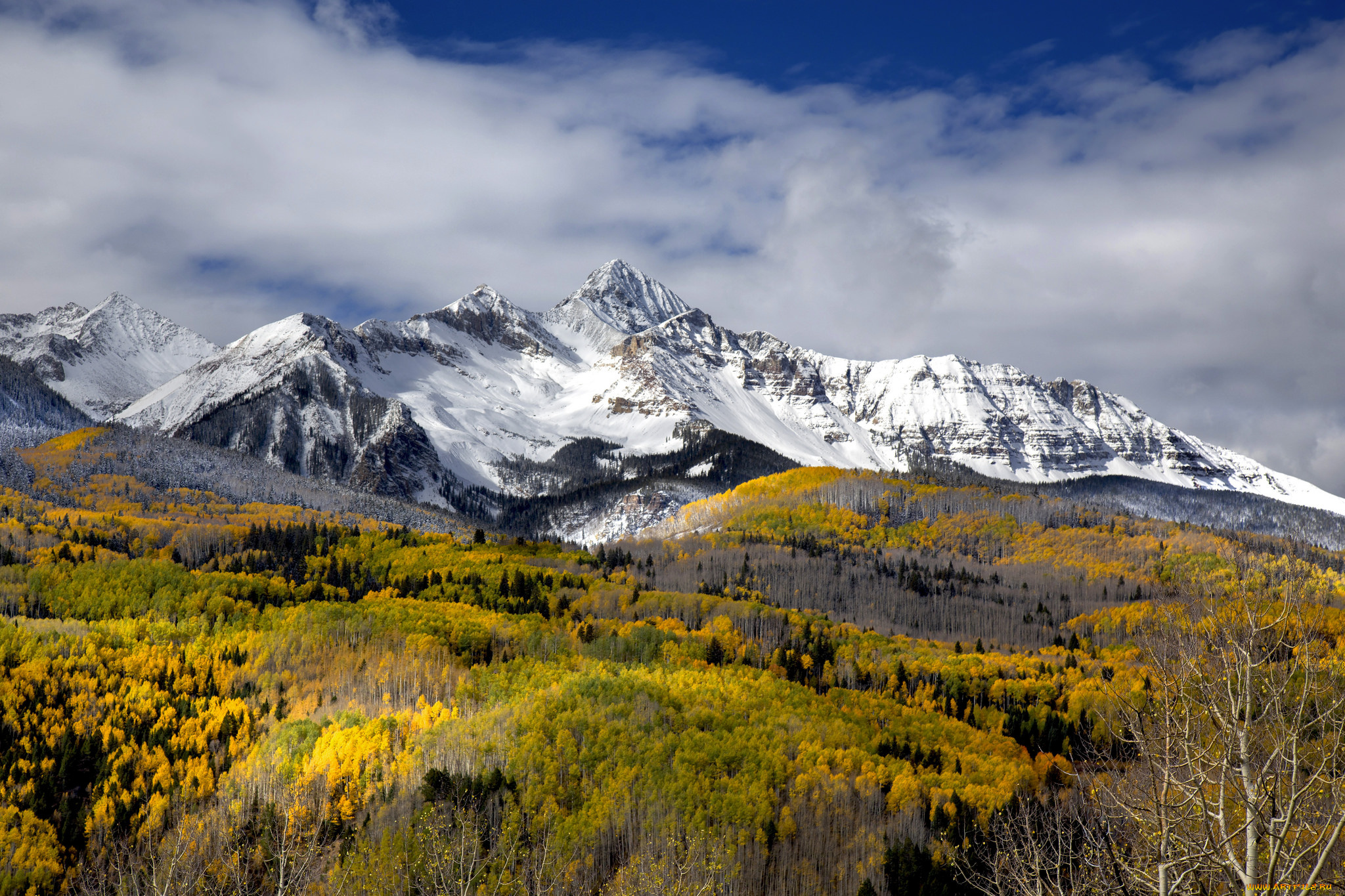 природа, горы, простор