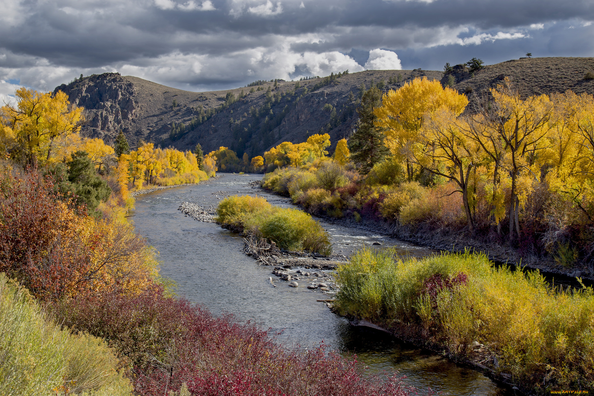 природа, реки, озера, простор