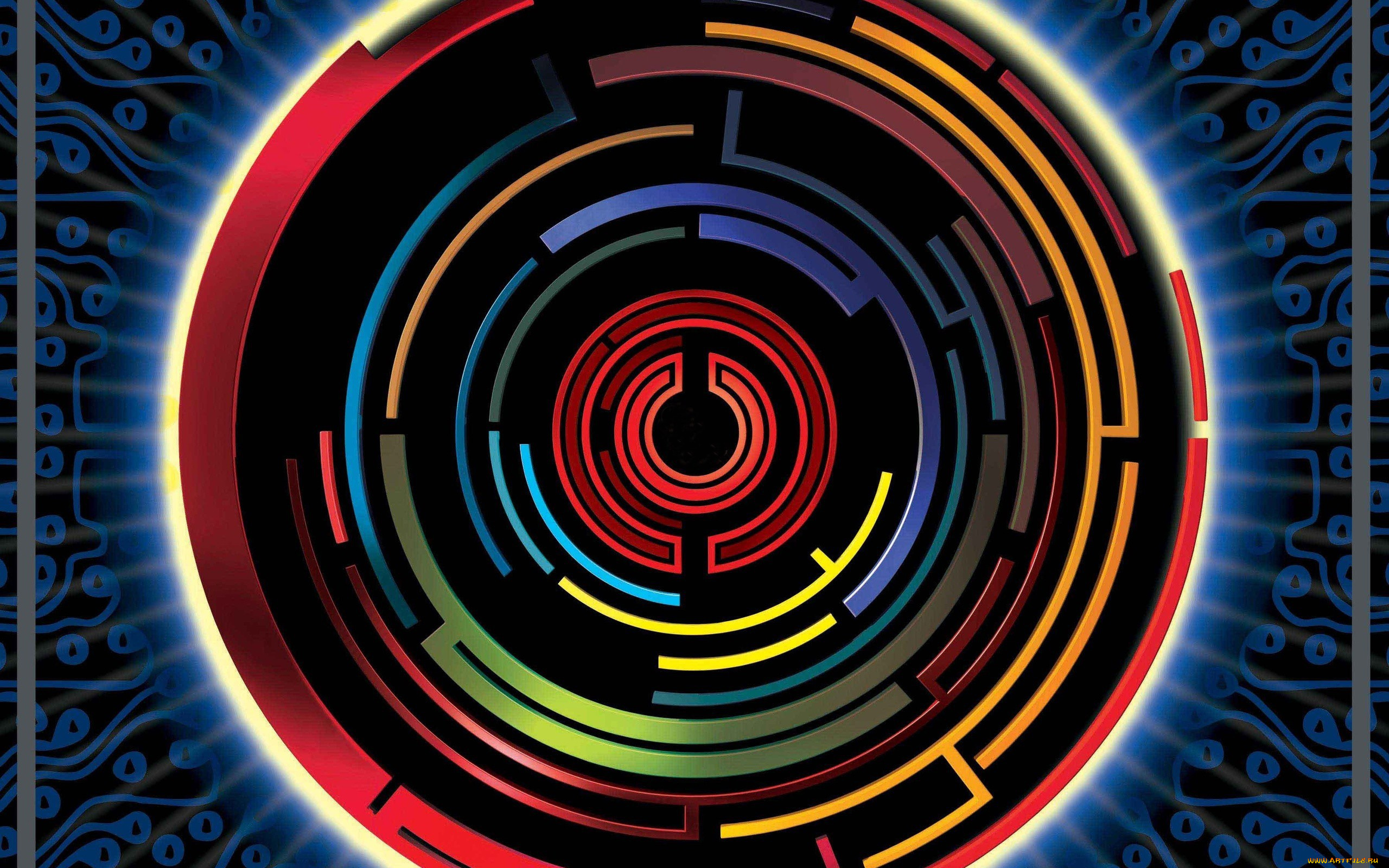 компьютеры, -unknown, , разное, лабиринт, круг