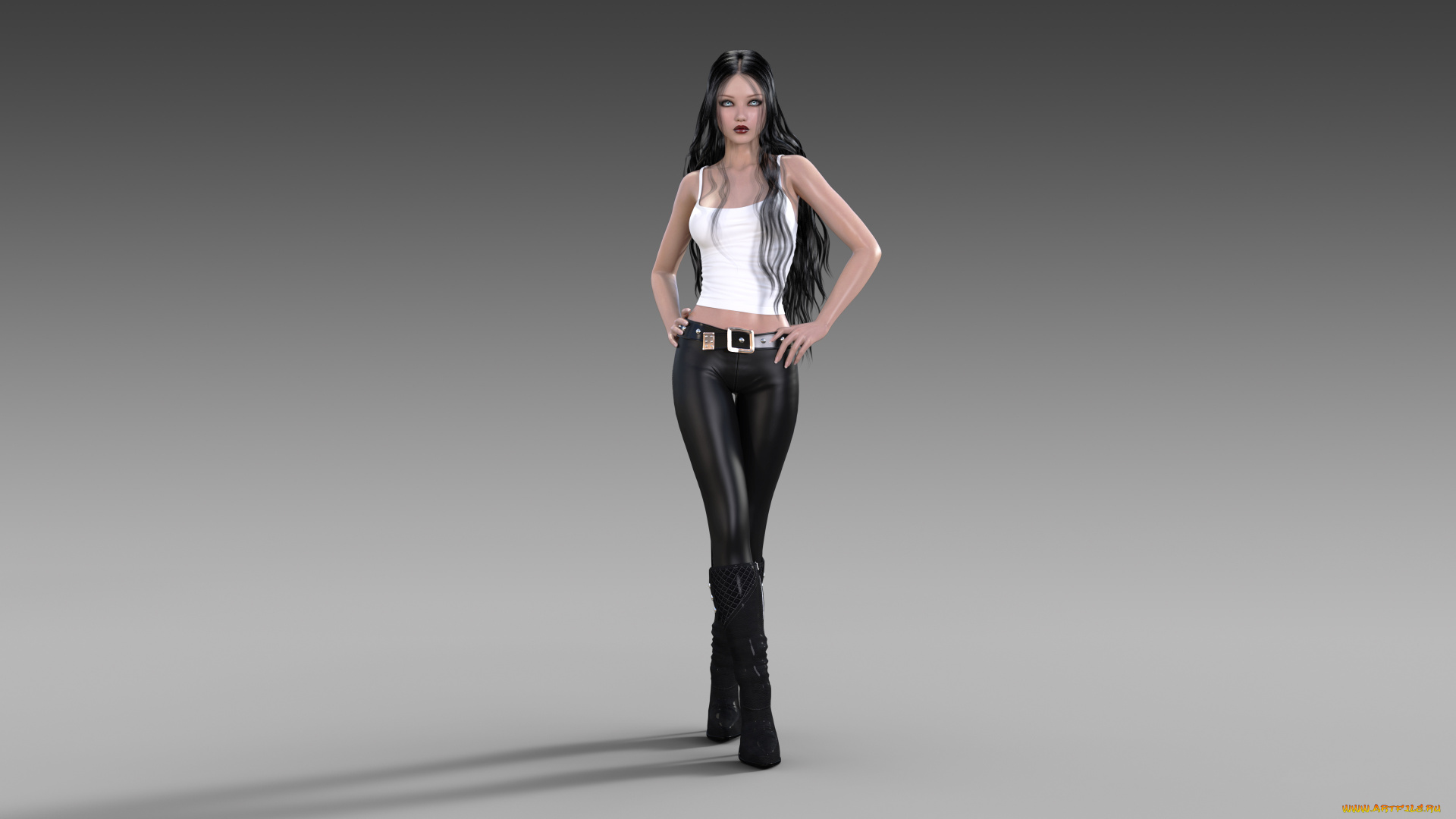 3д, графика, люди, , people, взгляд, фон, девушка