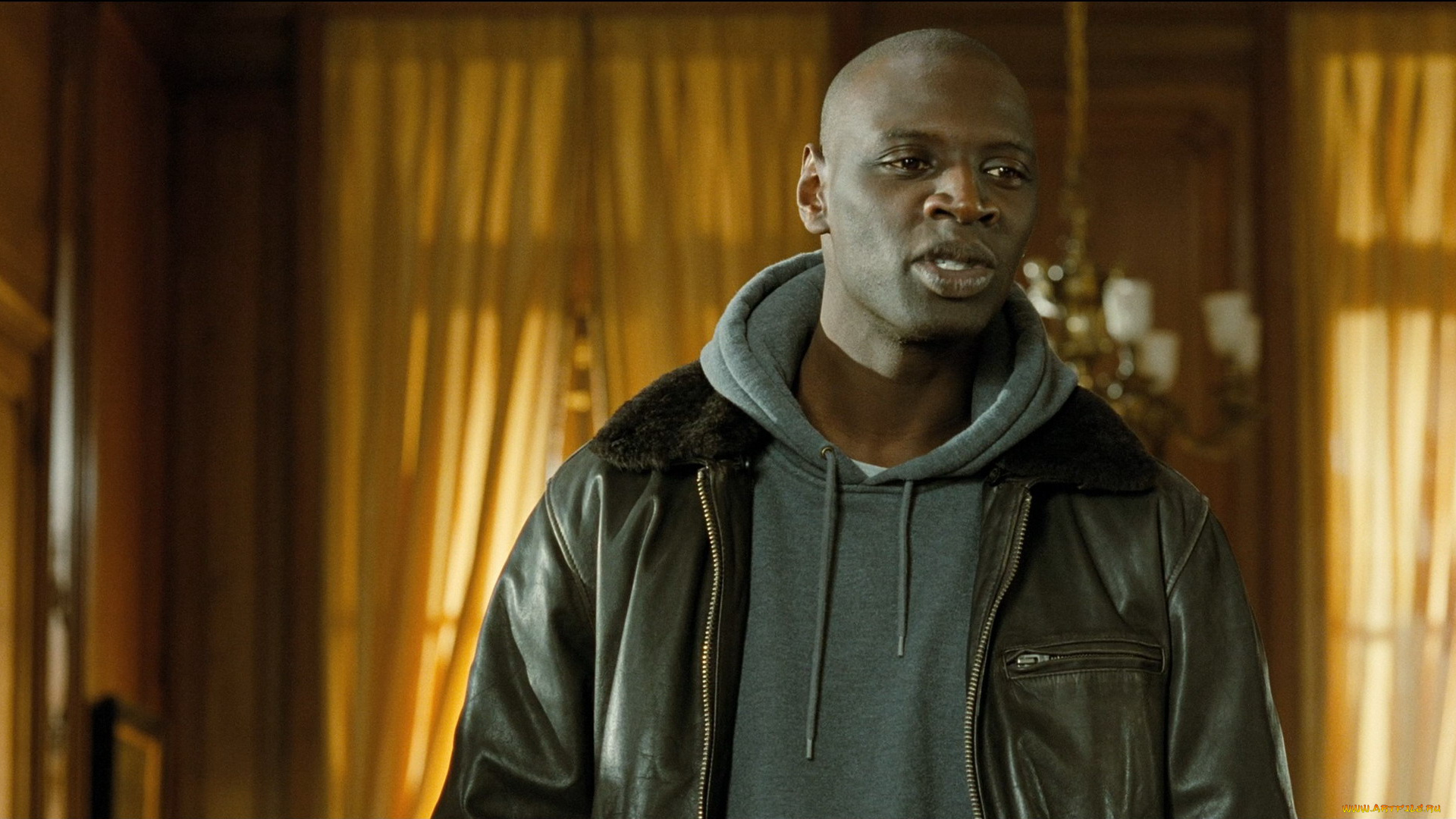 кино, фильмы, 1, 1, intouchables, шторы, куртка, дрисс