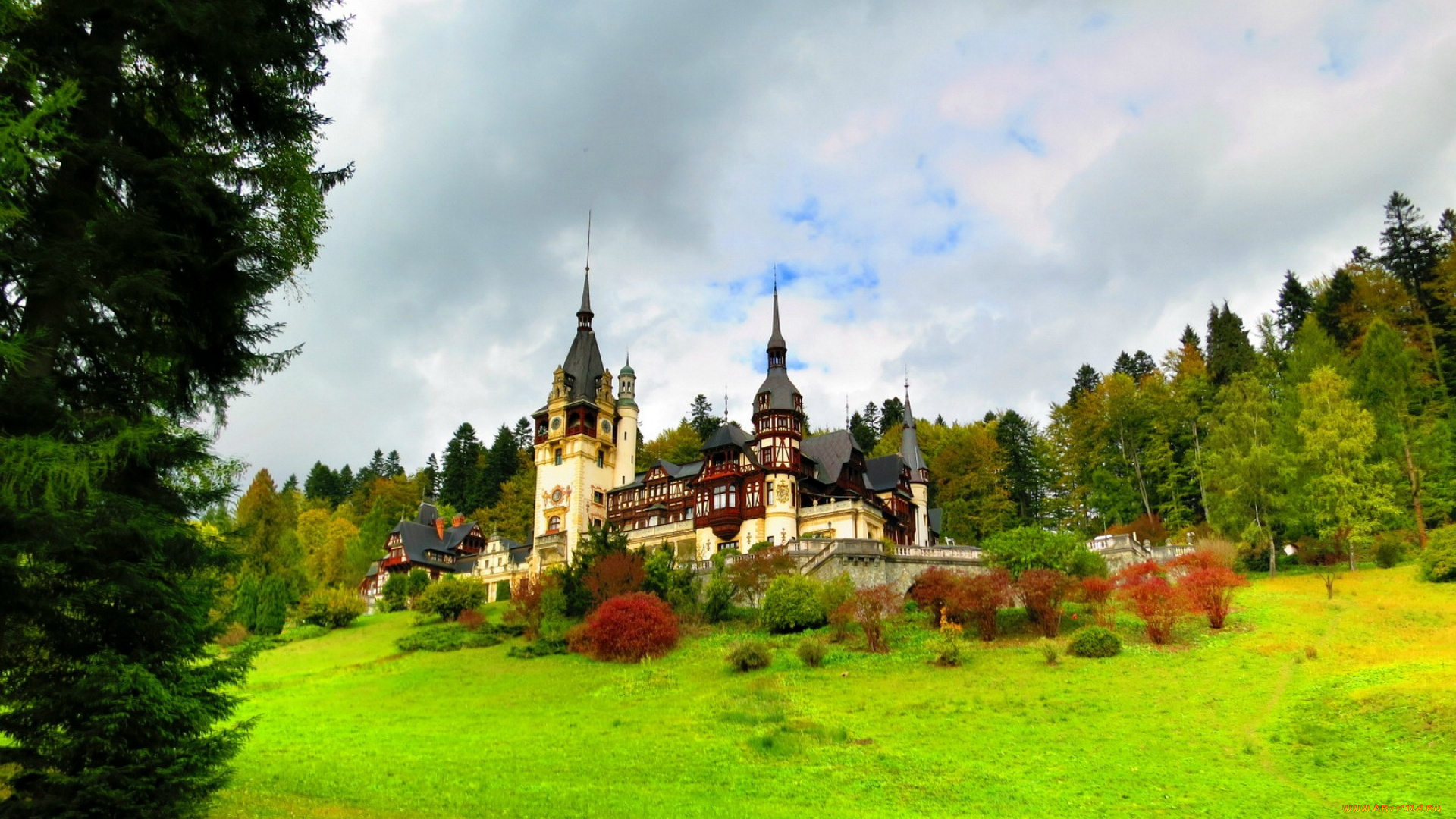 peles, castle, prahova, county, romania, города, замок, пелеш, , румыния, peles, castle, prahova, county