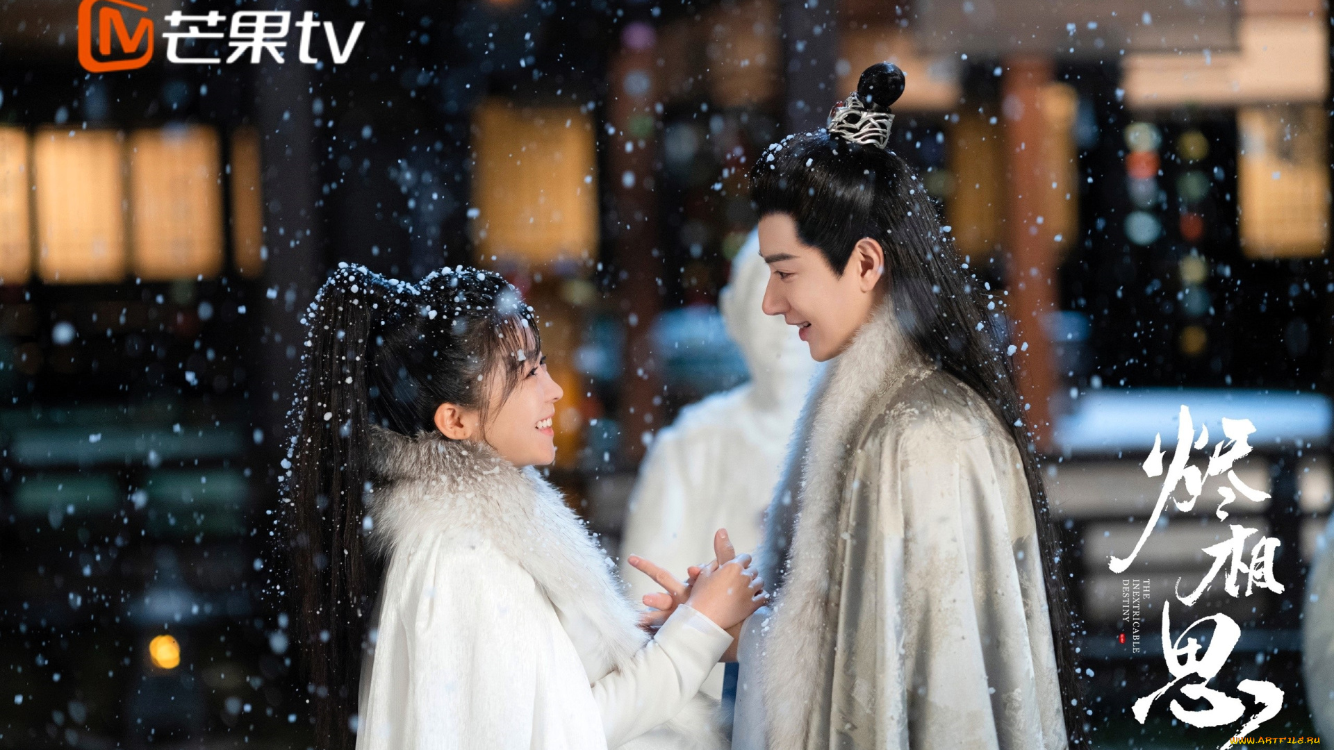 кино, фильмы, the, inextricable, destiny, пара, снег