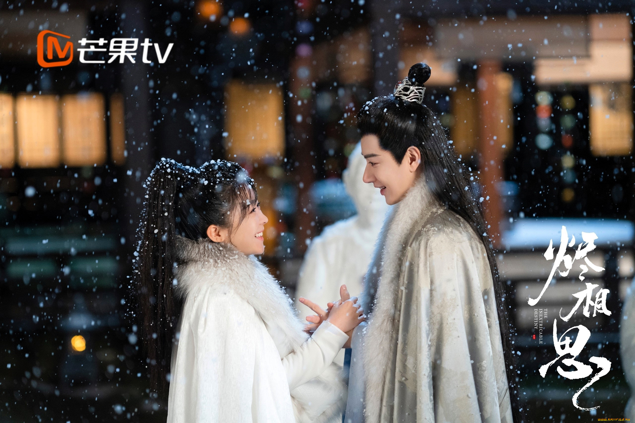 кино, фильмы, the, inextricable, destiny, пара, снег