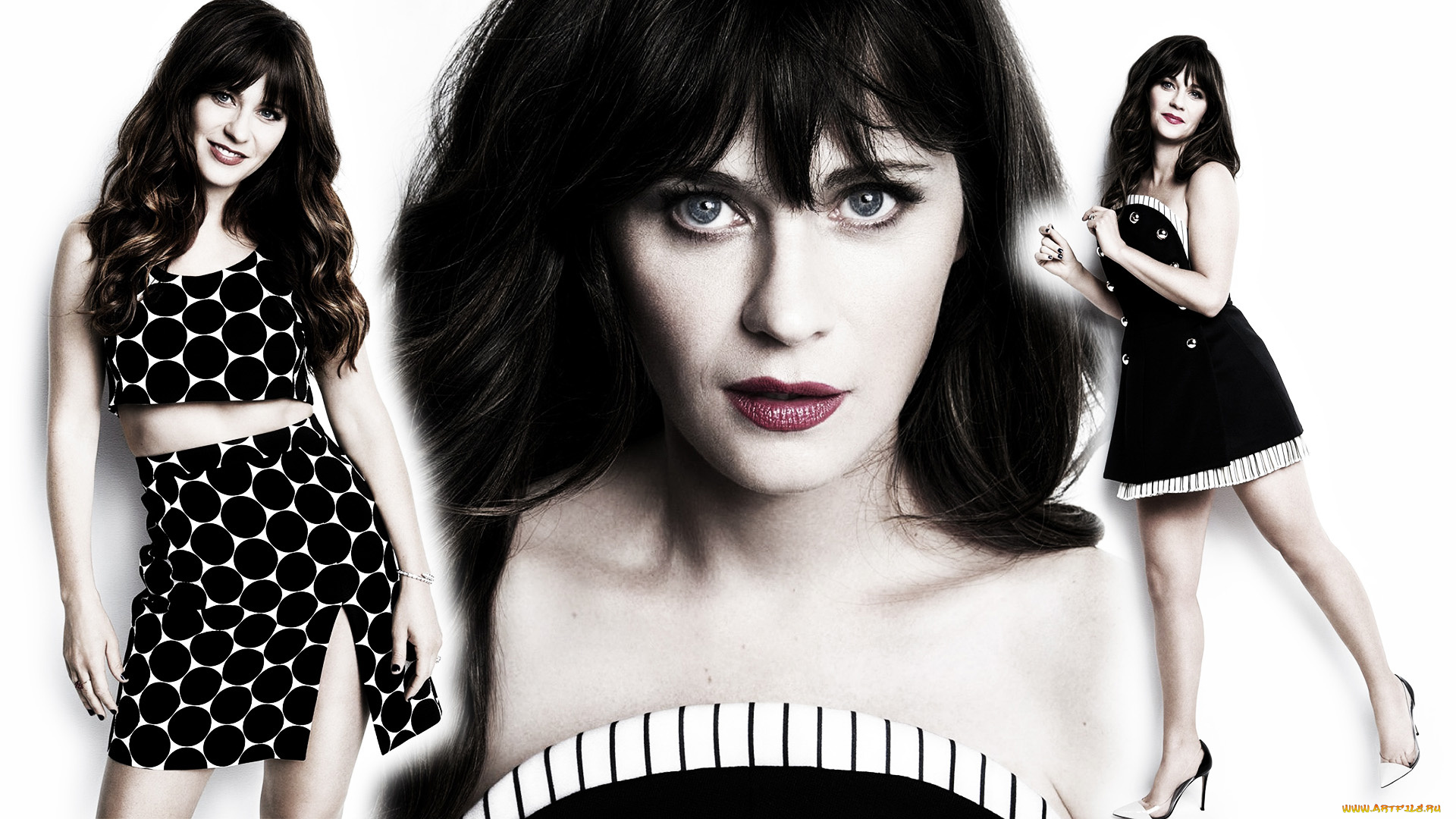 девушки, zooey, deschanel, zooey, deschanel