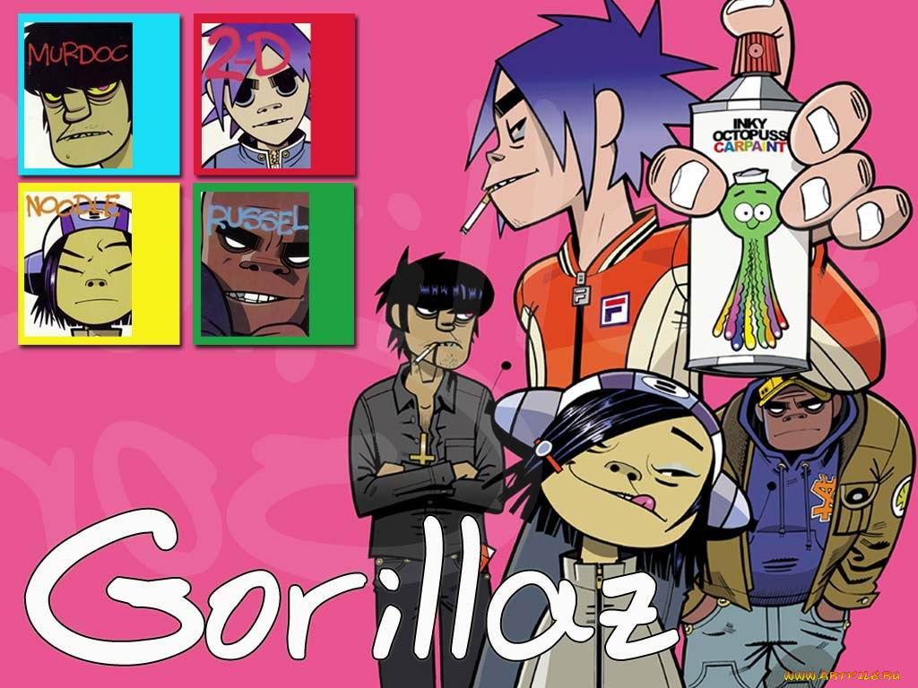 gorillaz, музыка